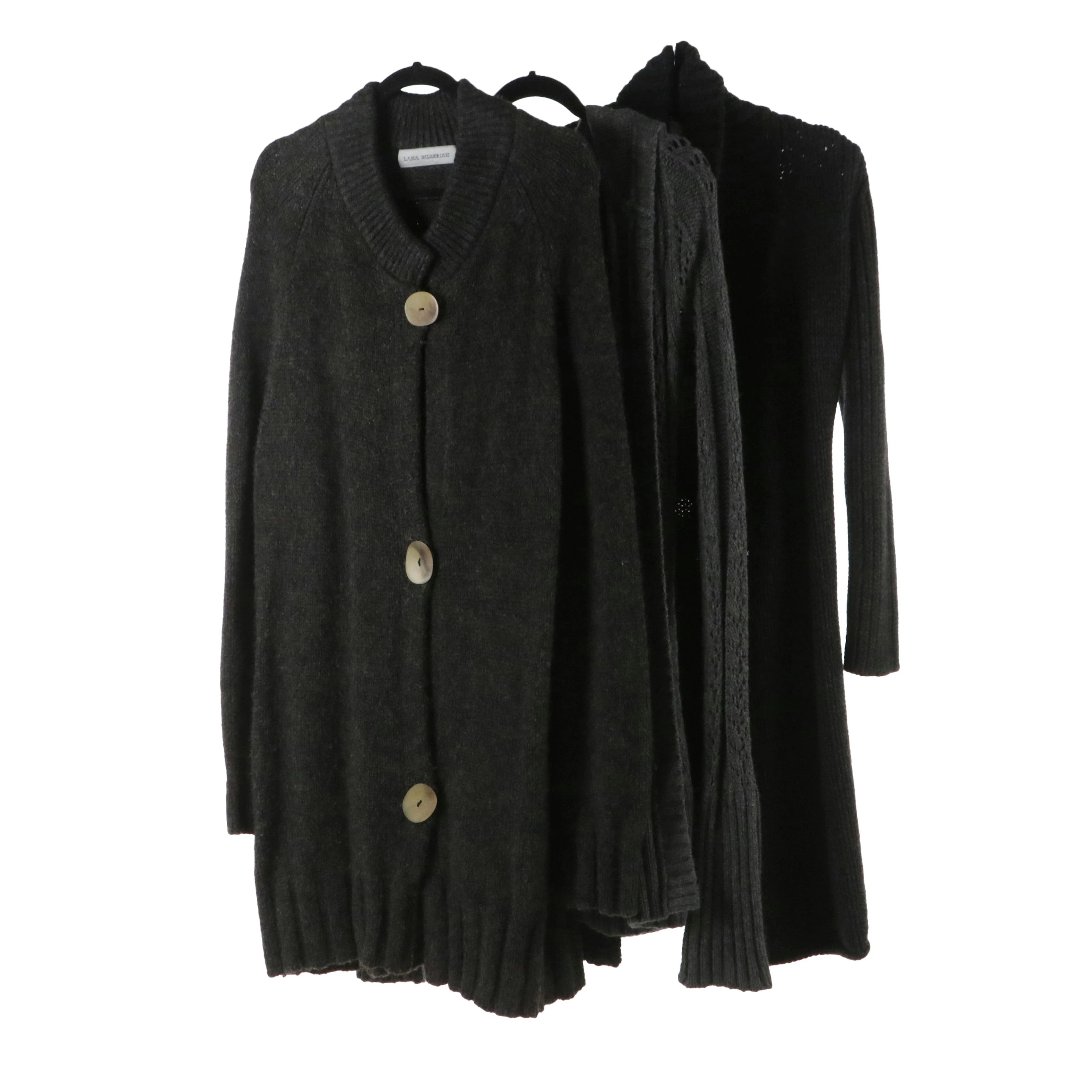 Lana Bilzerian Alpaca/Wool, Juicy Couture Lambswool Blend & Other Long Cardigan