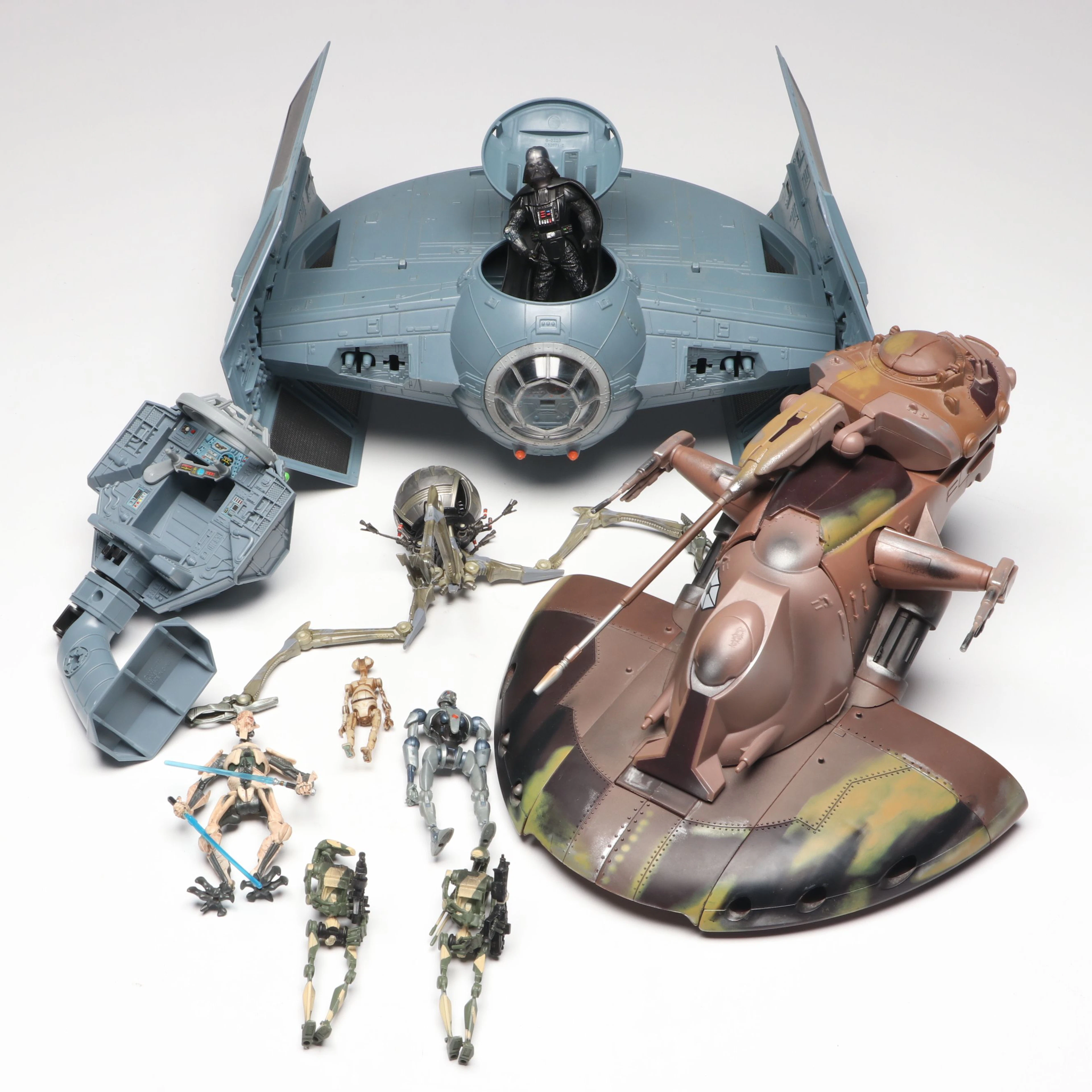 Hasbro "Star Wars" Darth Vader's TIE Fighter, Trade Federation AAT and More