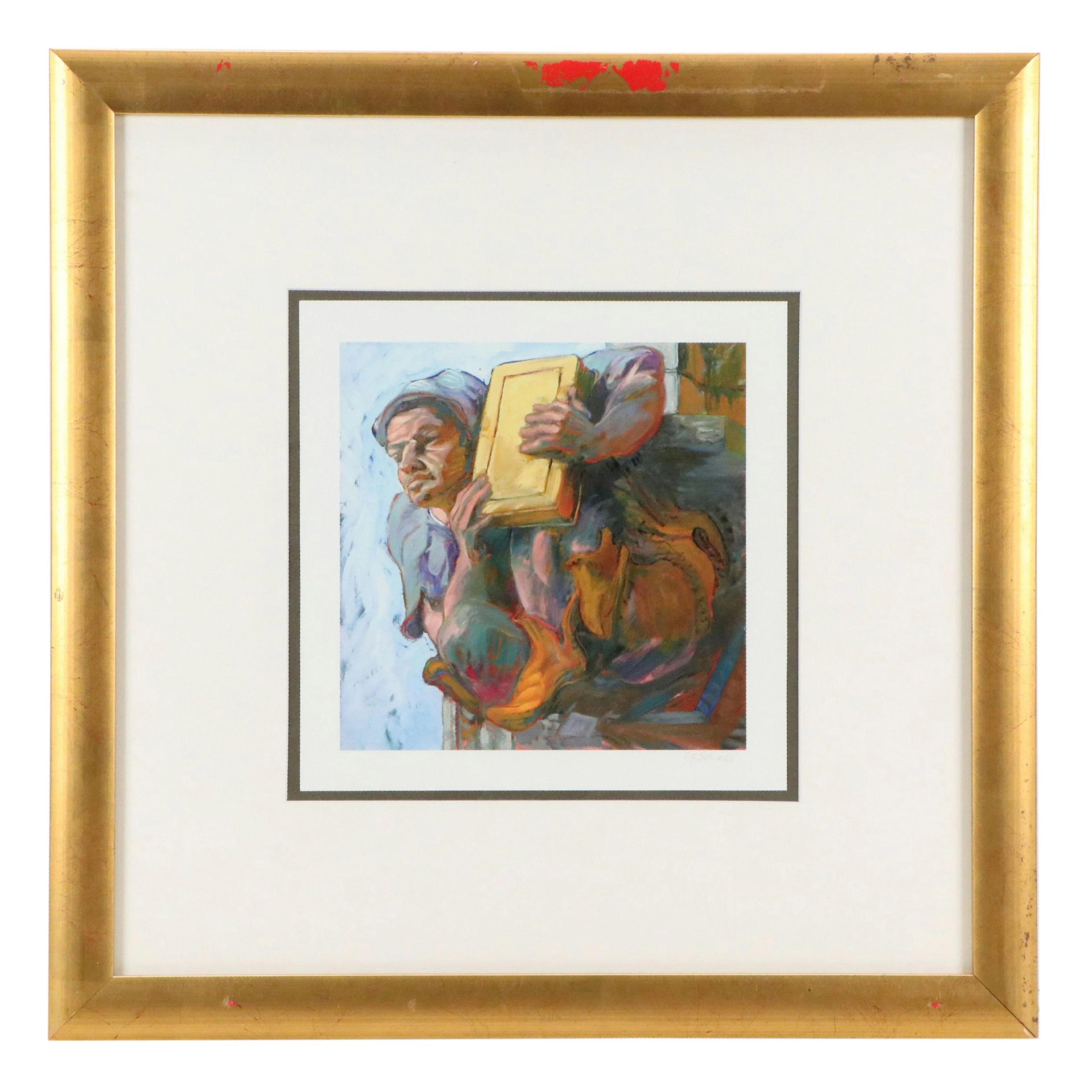 Leslie Shiels Giclée "History," Circa 2002