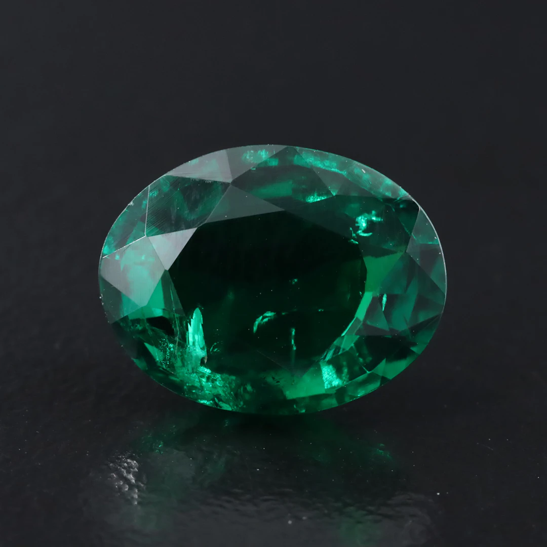 Loose 4.98 CT Lab Grown Emerald