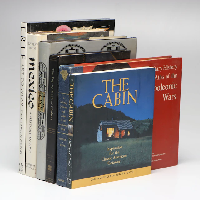 First Printing "Erté: Art to Wear" by Marshall Lee with History and Other Books