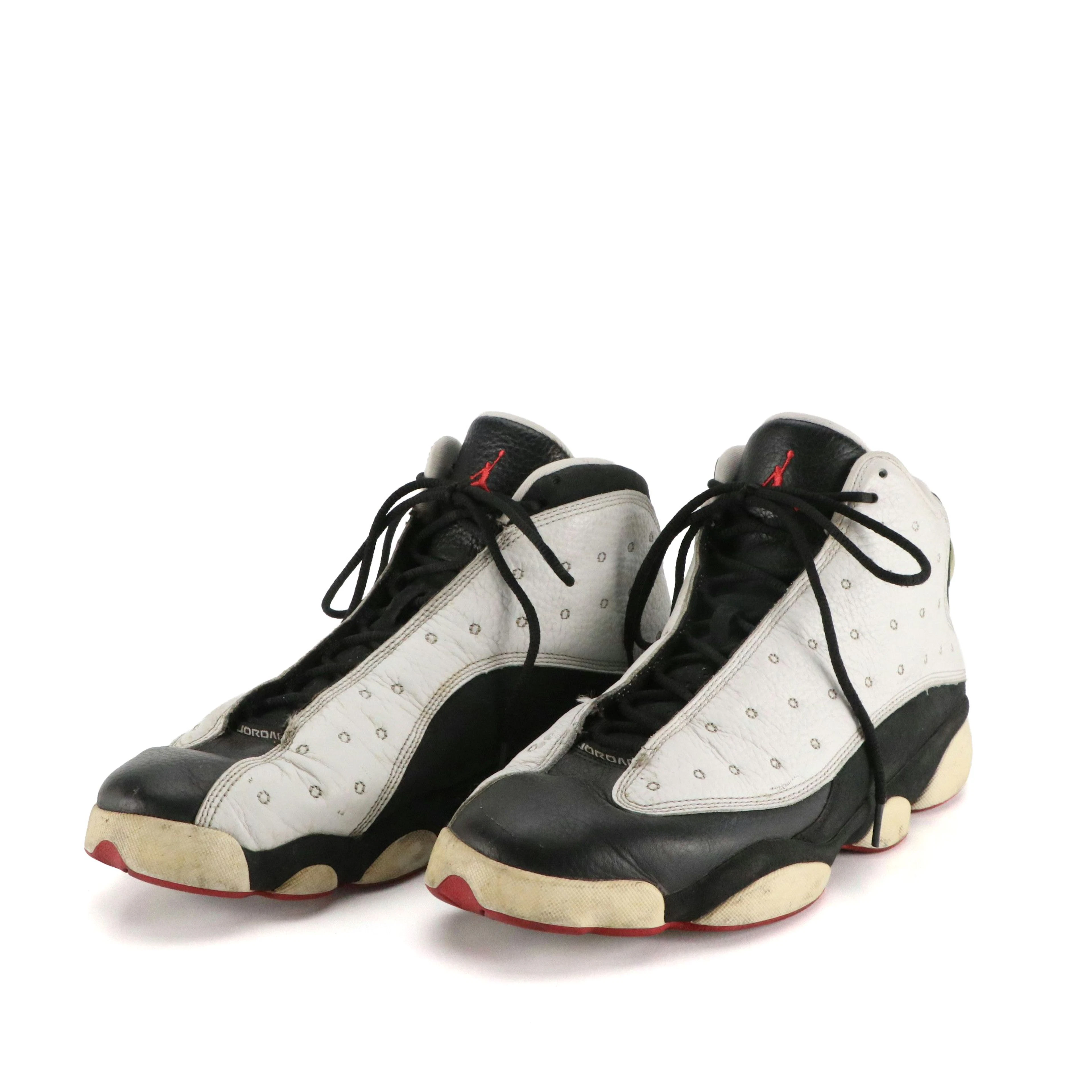 Men's Air Jordan 13 Retro "Countdown Pack - He Got Game" B&W High-Top Sneakers