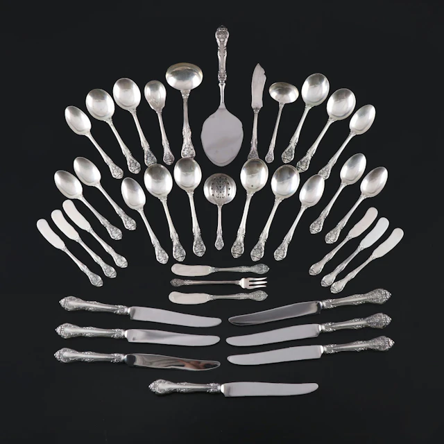 Gorham "King Edward" Sterling Silver Flatware
