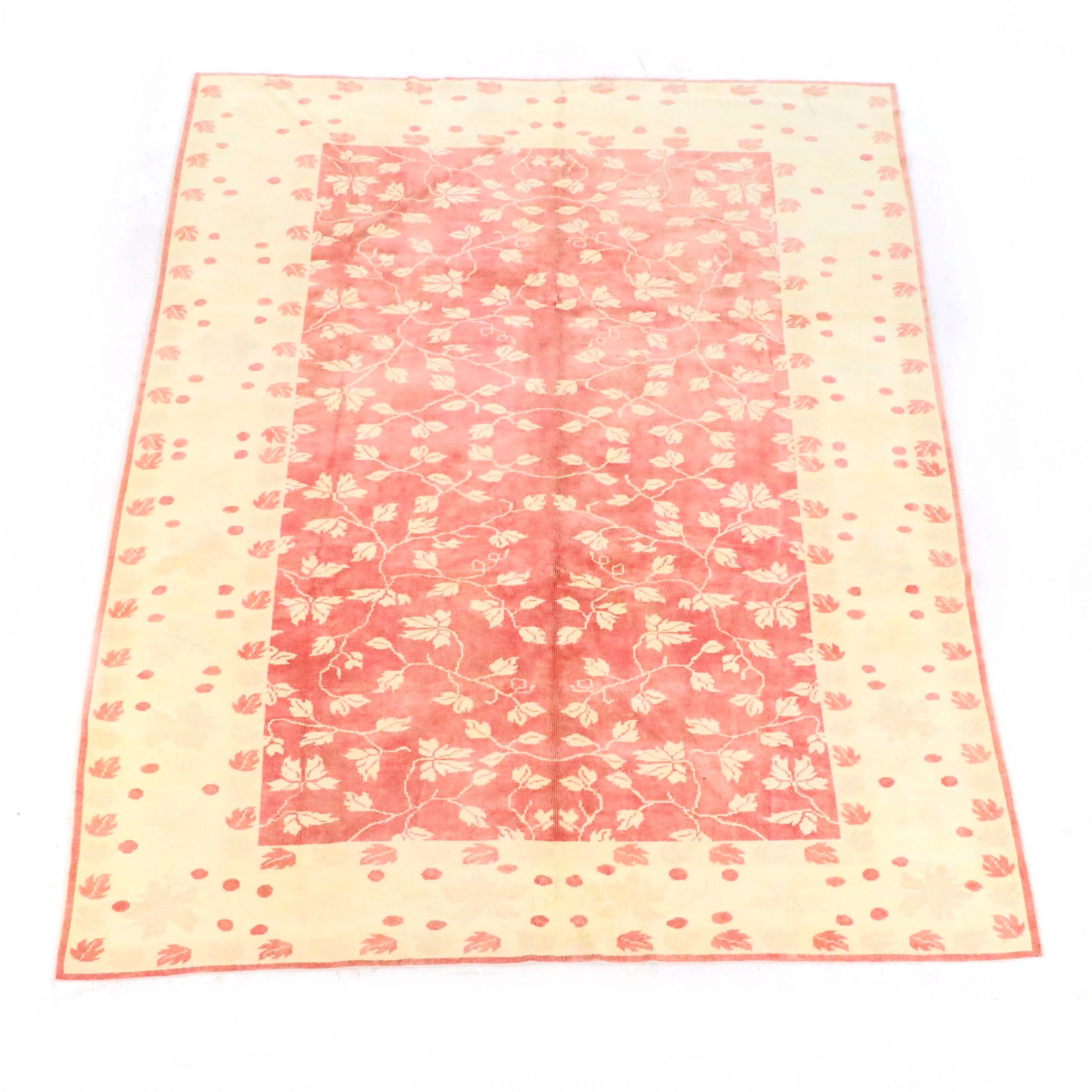8'1 x 10'3 Hand-Knotted Turkish Anatolian Area Rug