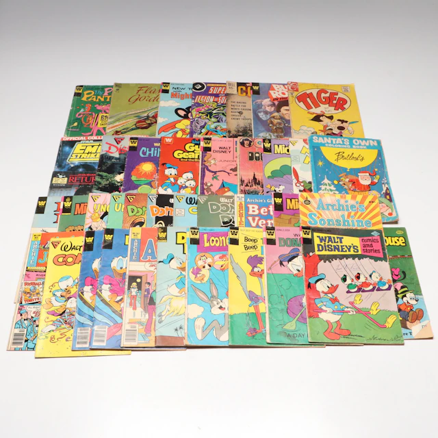 "Archie," "Donald Duck," "Looney Tunes" and More Children's Comics, 1940s-1980s