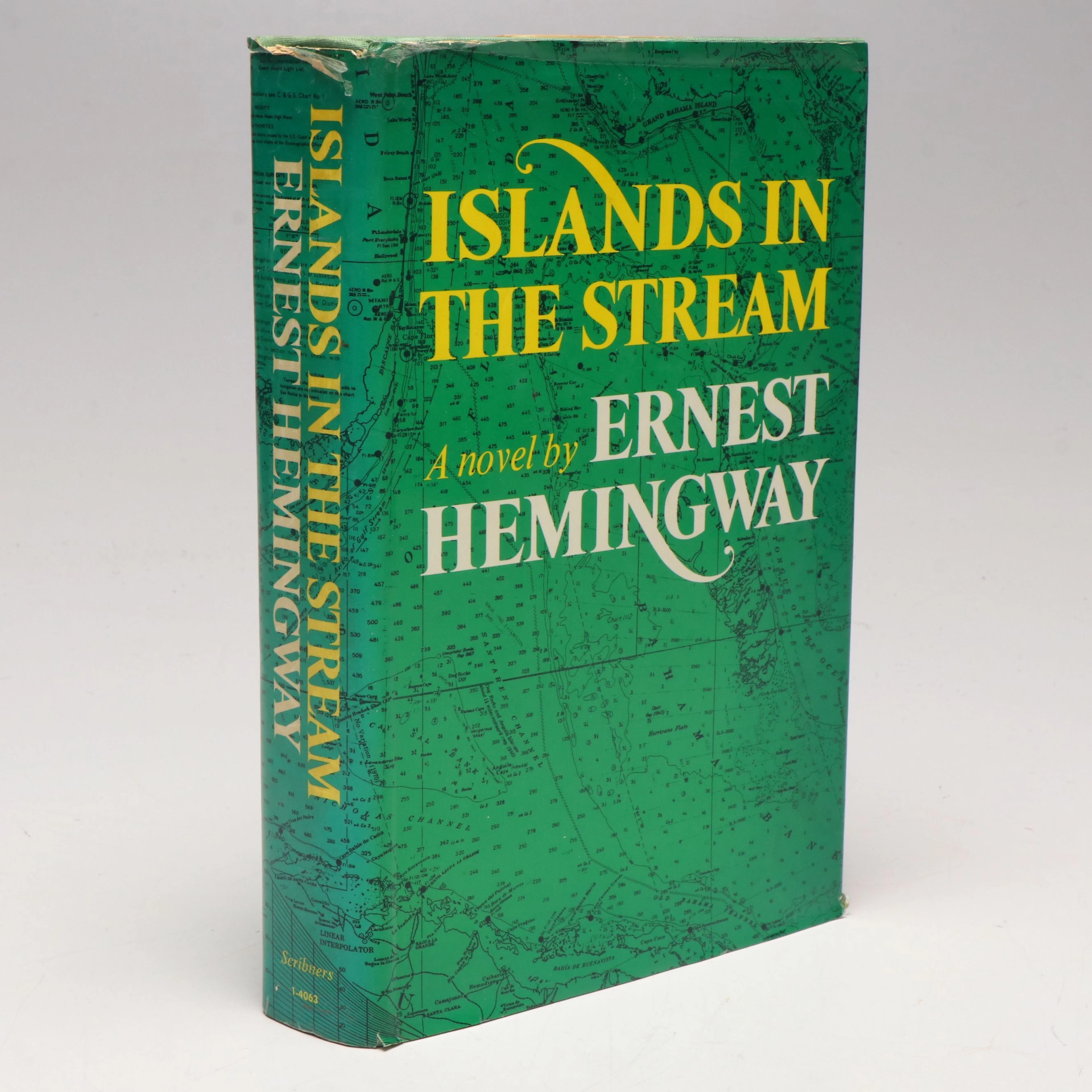 First Printing "Islands in the Stream" by Ernest Hemingway, 1970