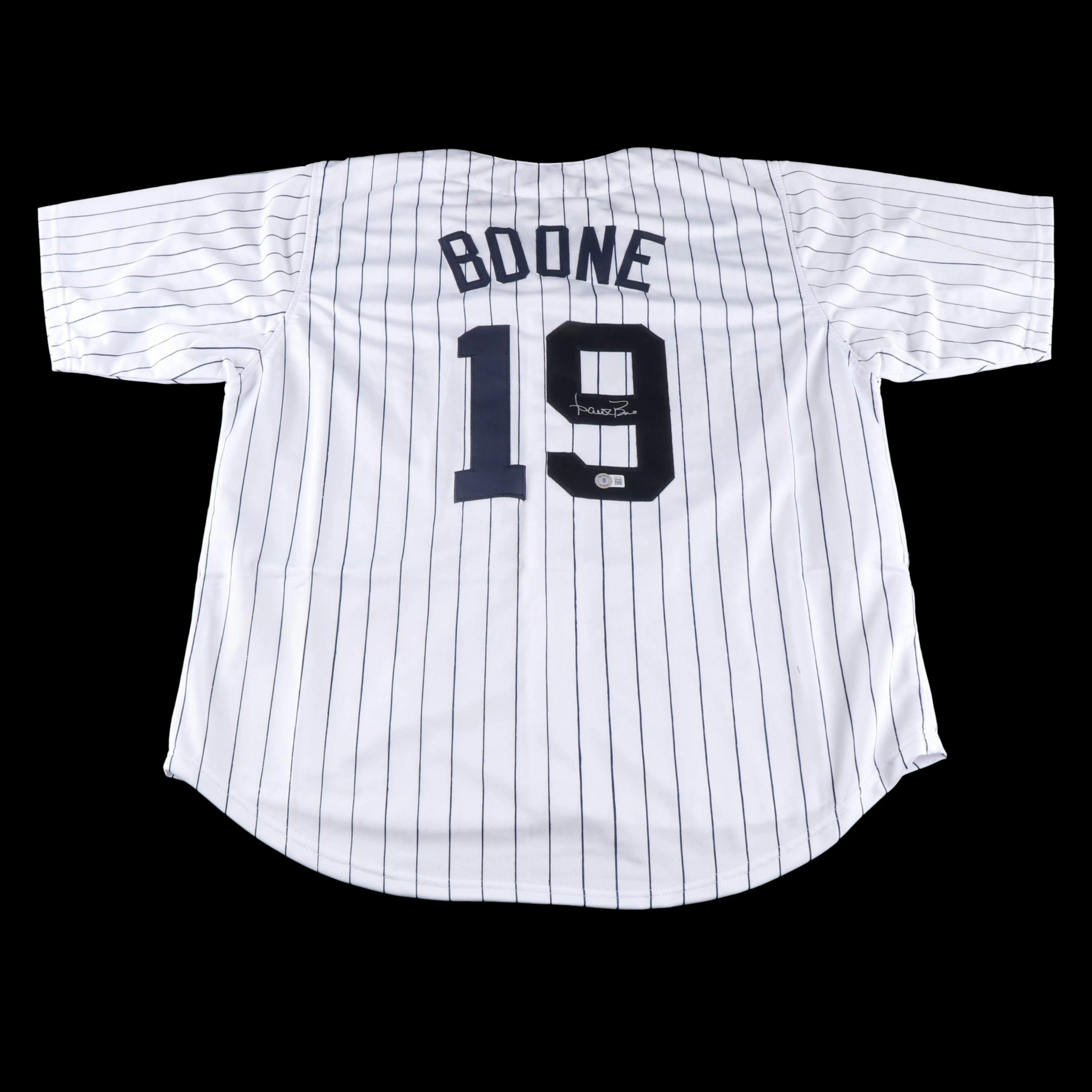 Aaron Boone Signed New York Yankees Baseball Jersey, Beckett