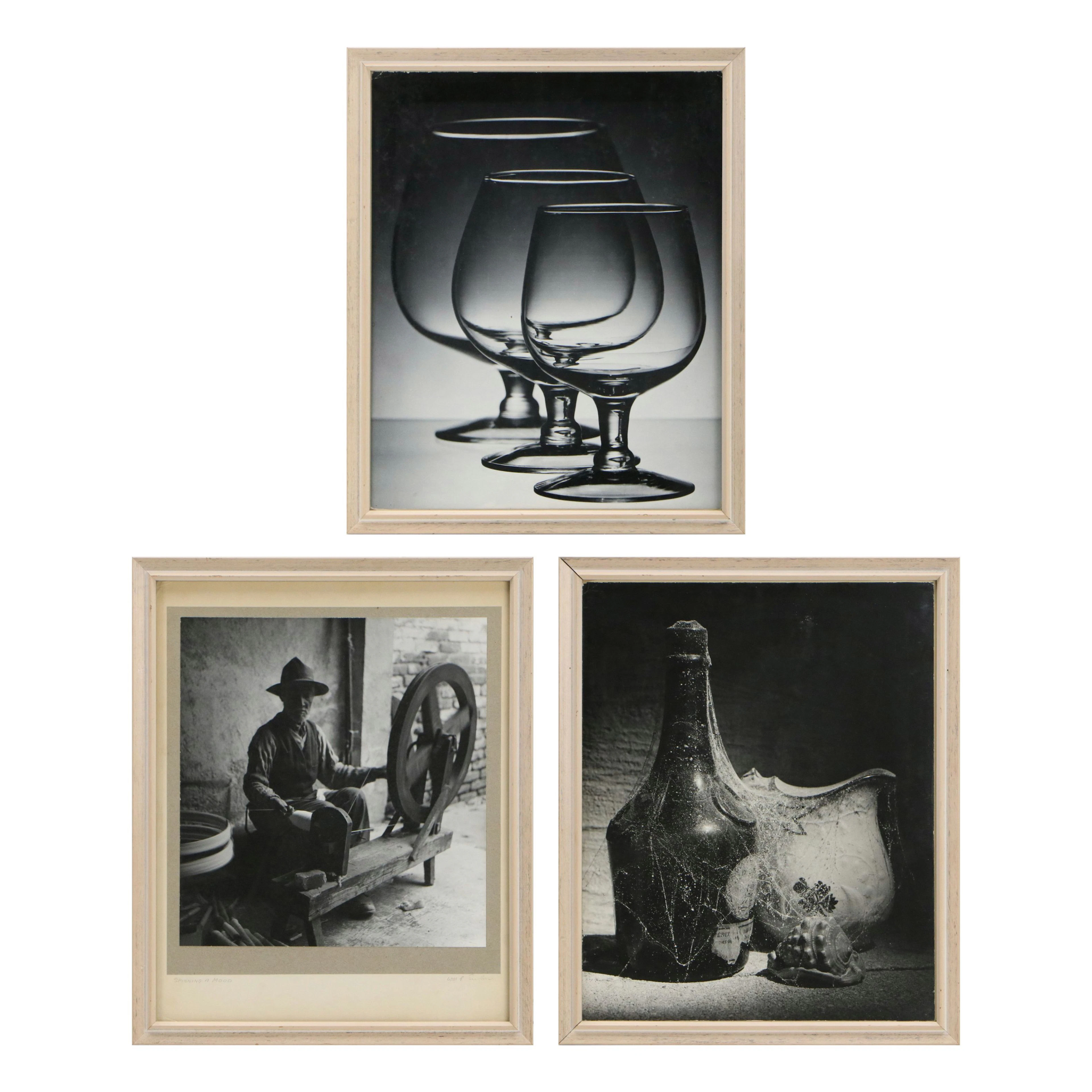 William E. Snyder Silver Gelatin Prints of Objects and Figure
