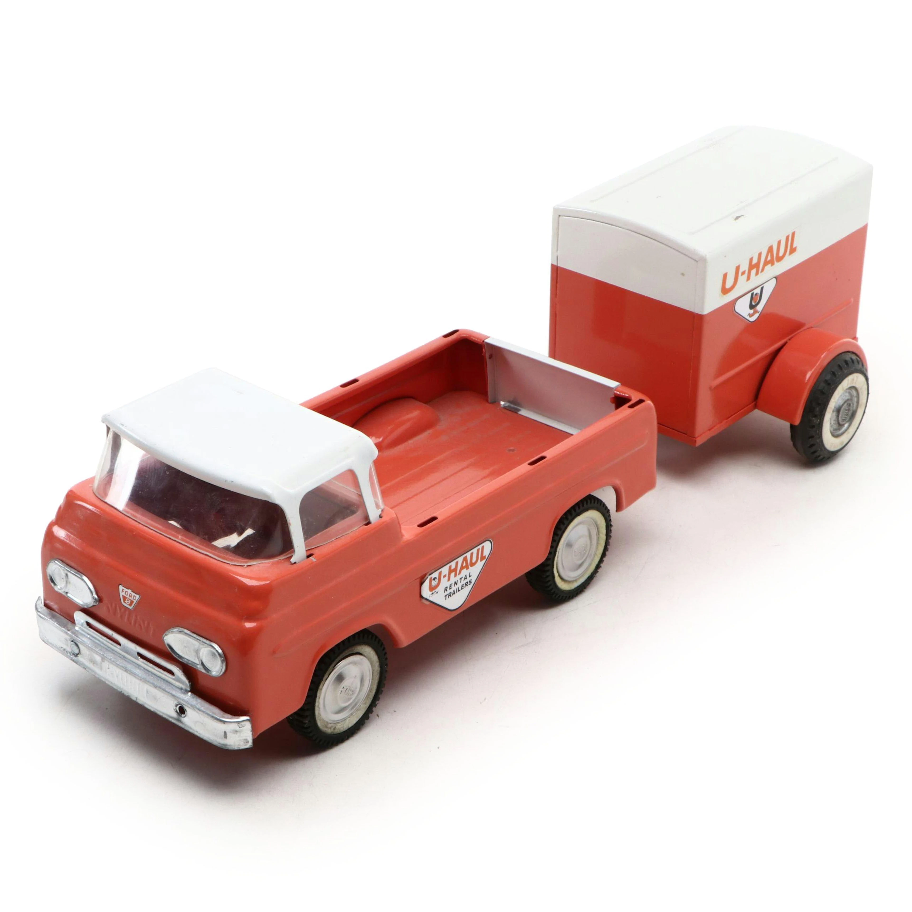 Nylint Toys Ford U-Haul Rental Truck with Trailer