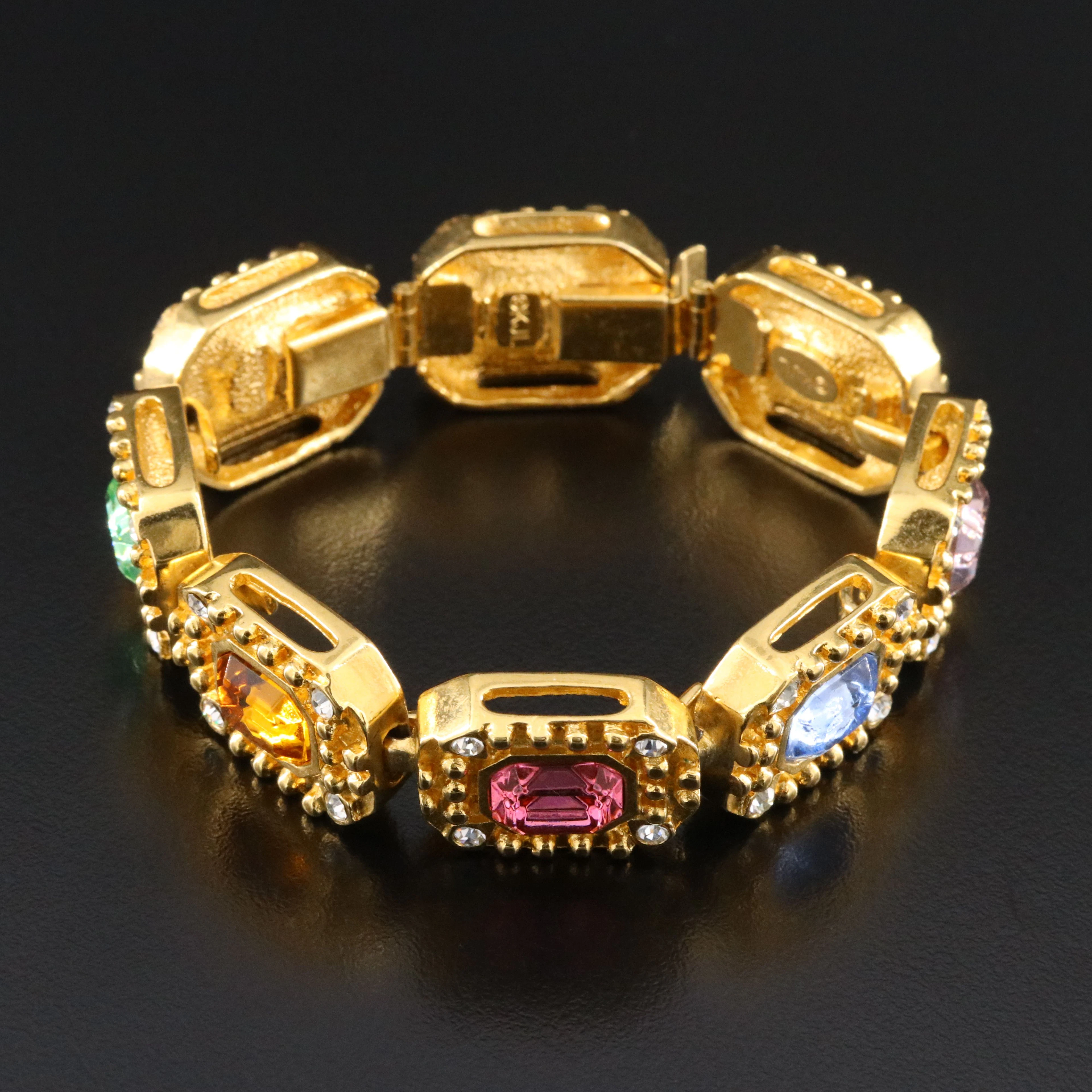 Kenneth Jay Lane Rhinestone Bracelet