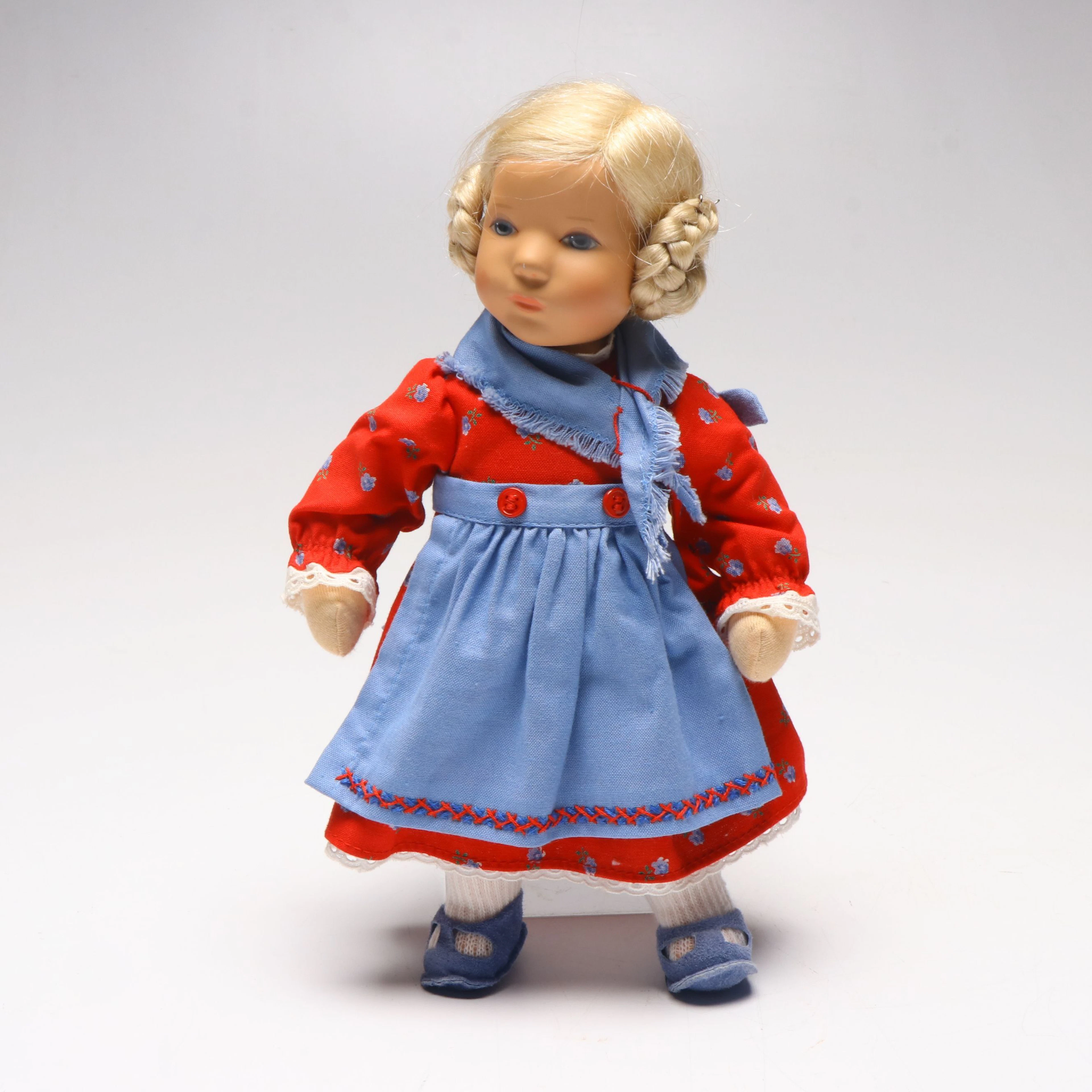 Käthe Kruse "Hanne" German Doll, Mid to Late 20th Century