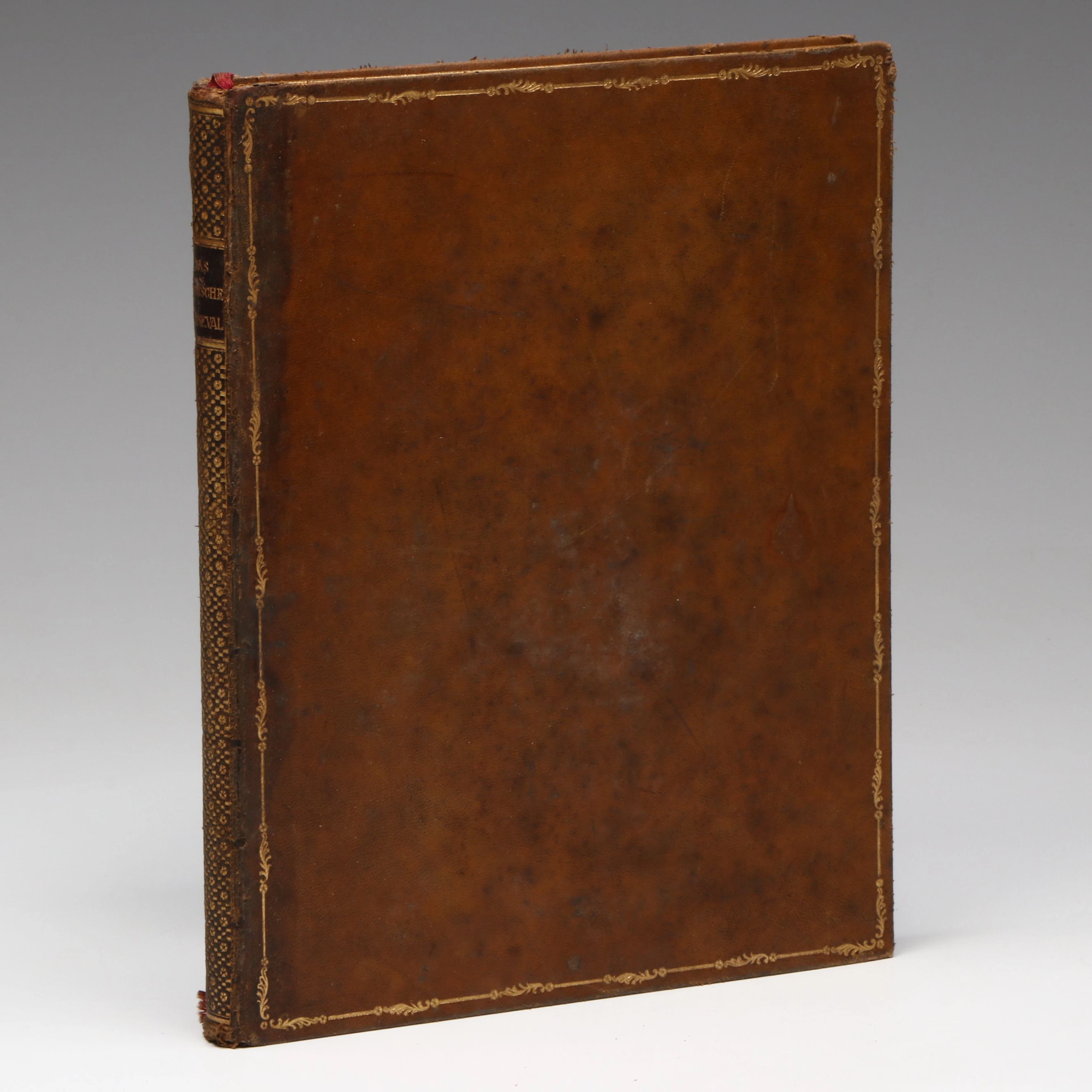 Facsimile Edition "Das römische Carneval" by Johann Wolfgang von Goethe, 1905