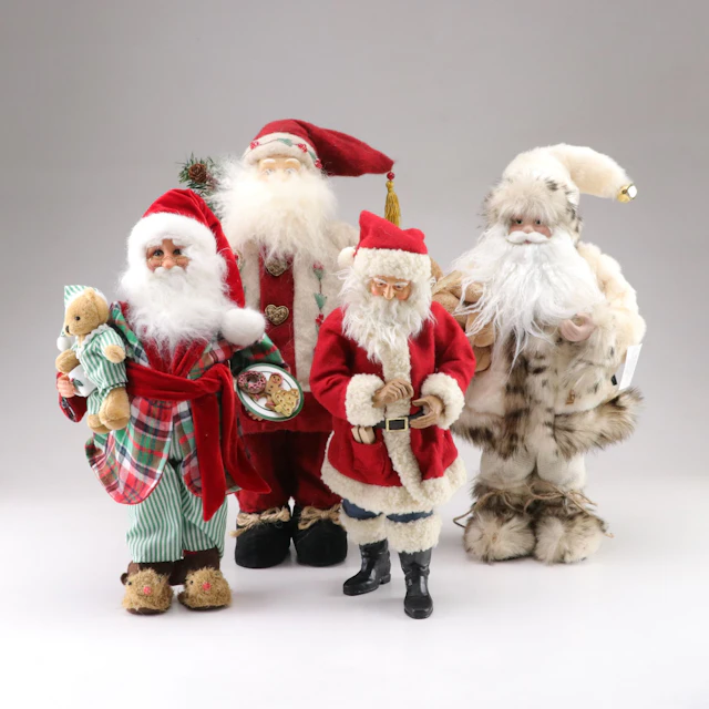 Kurt Adler, Dennis Basso, Karen Didion and Other Santa Claus'