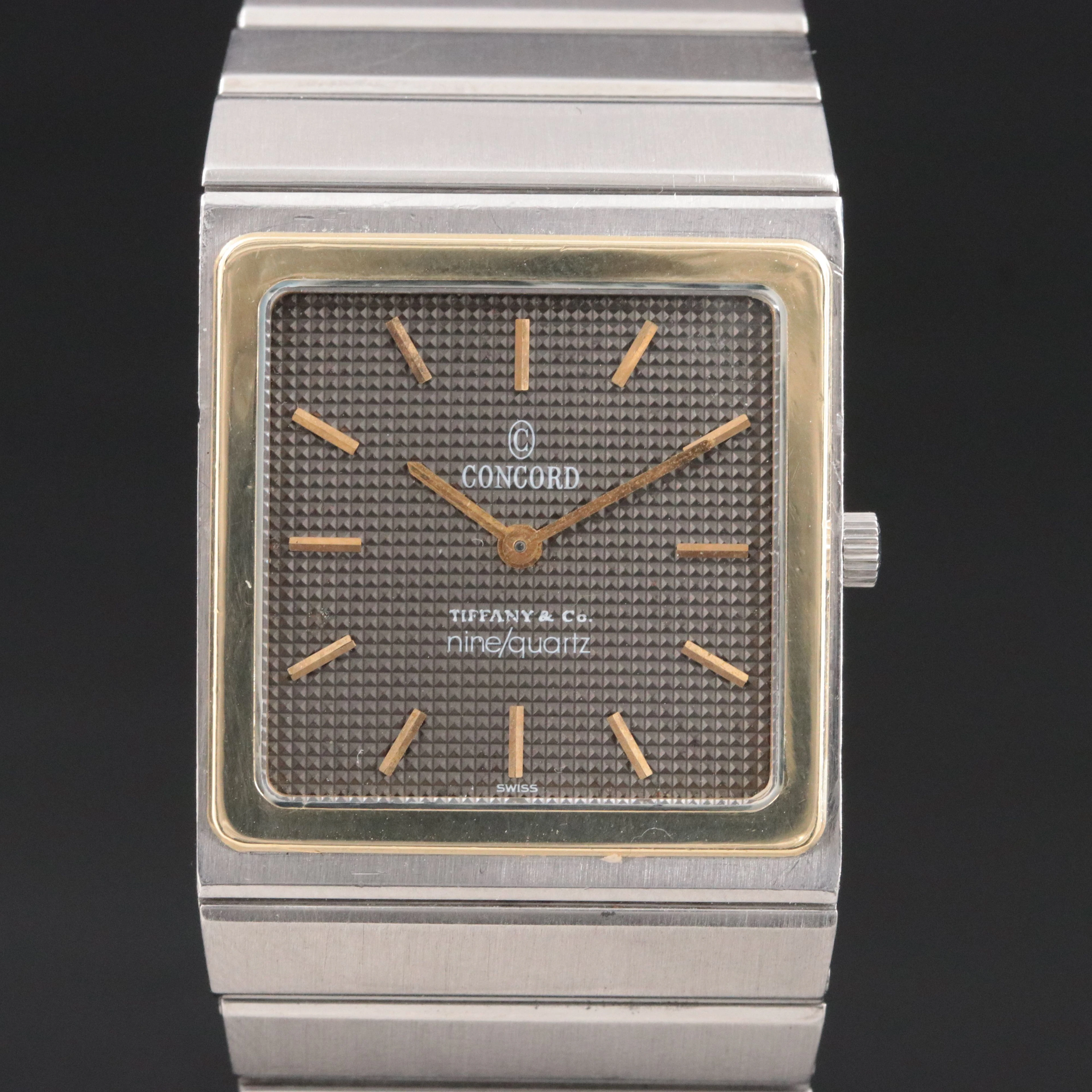 Concord Mariner SG for Tiffany & Co. nine/quartz 18K Stainless Steel Watch