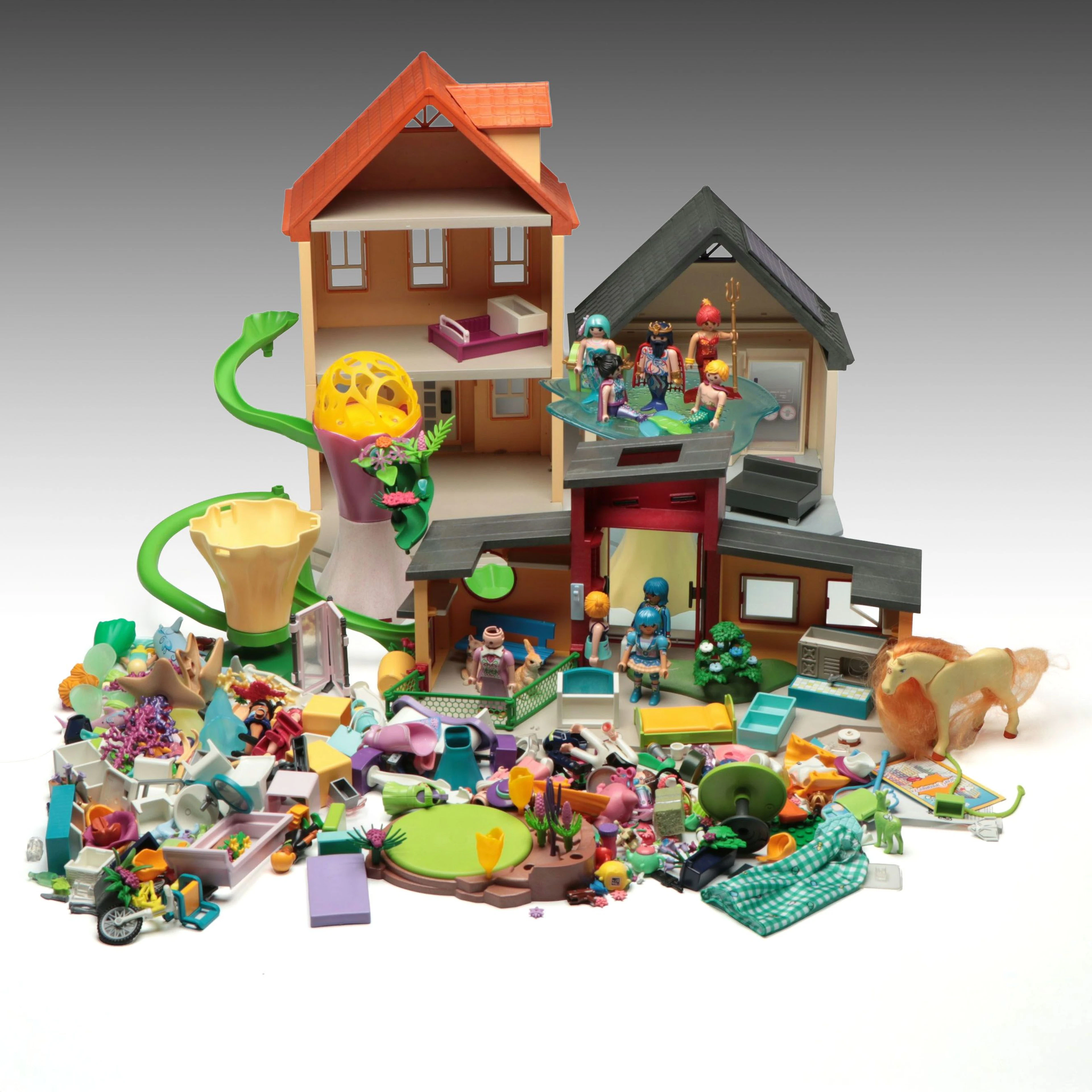 Playmobil Mermaid Toy Set with Play Buildings and More Toys