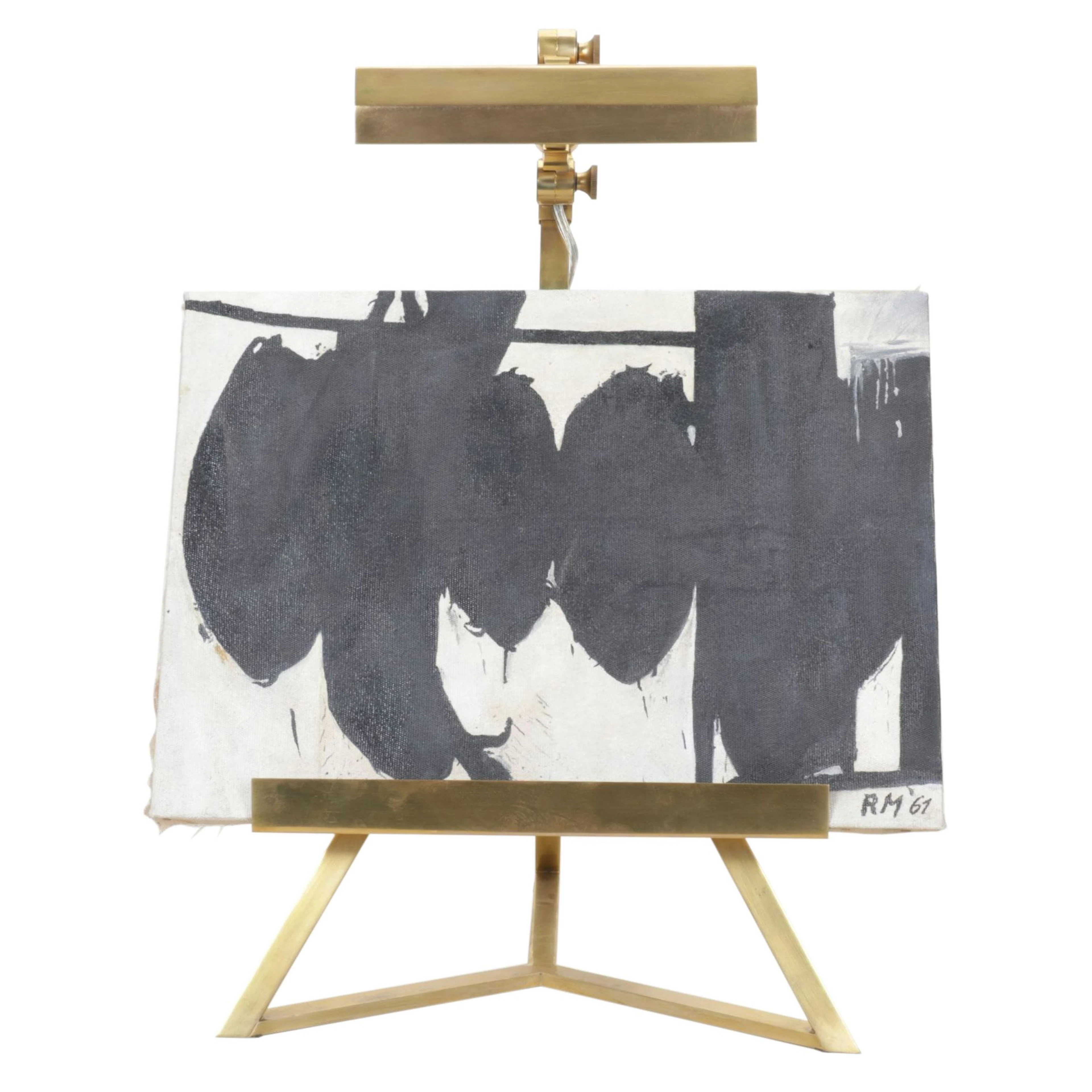 After Robert Motherwell Copy Painting "Elegy to the Spanish Republic No. 70"