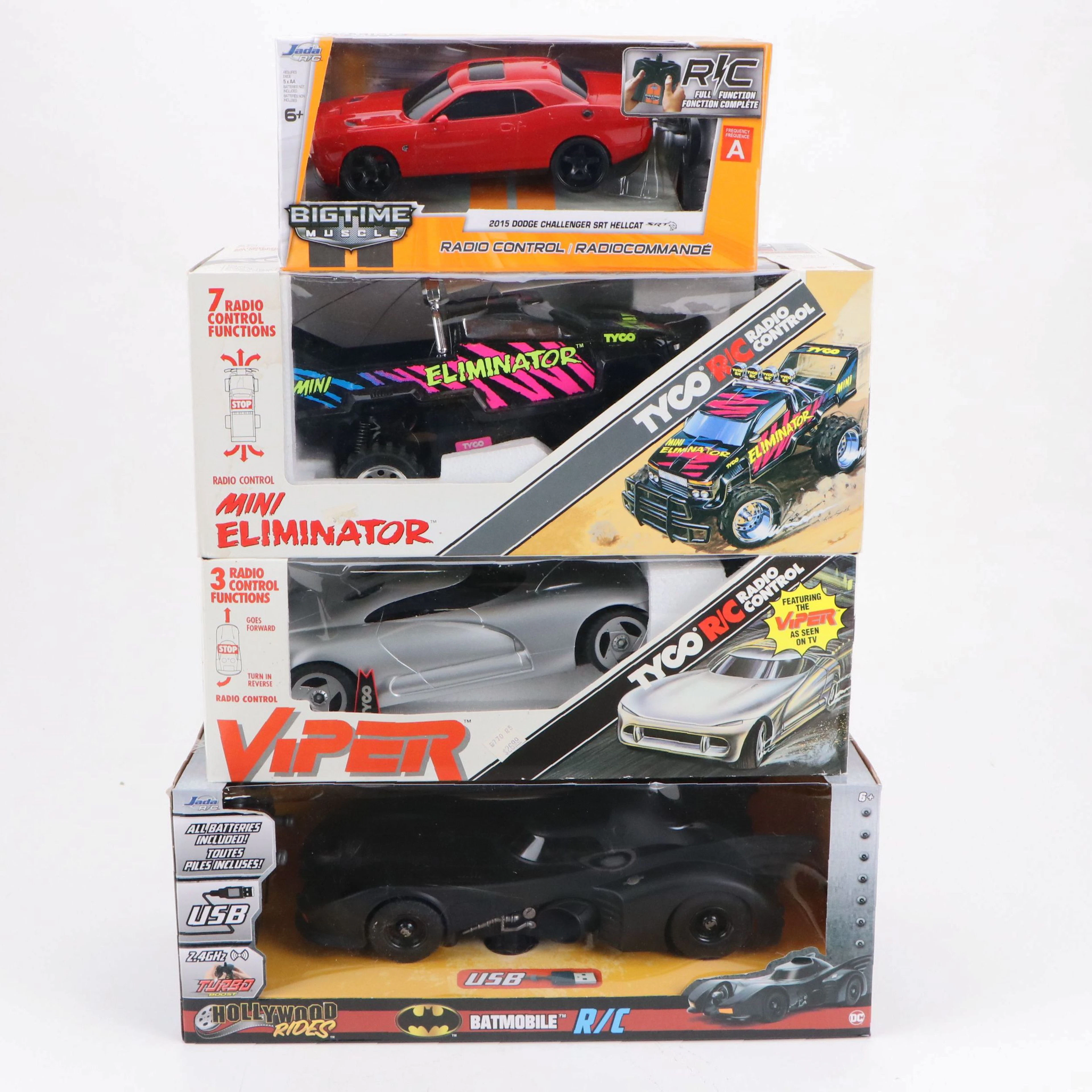 Jada, Tyco and More R/C Cars Featuring 2015 Dodge Challenger SRT Hellcat