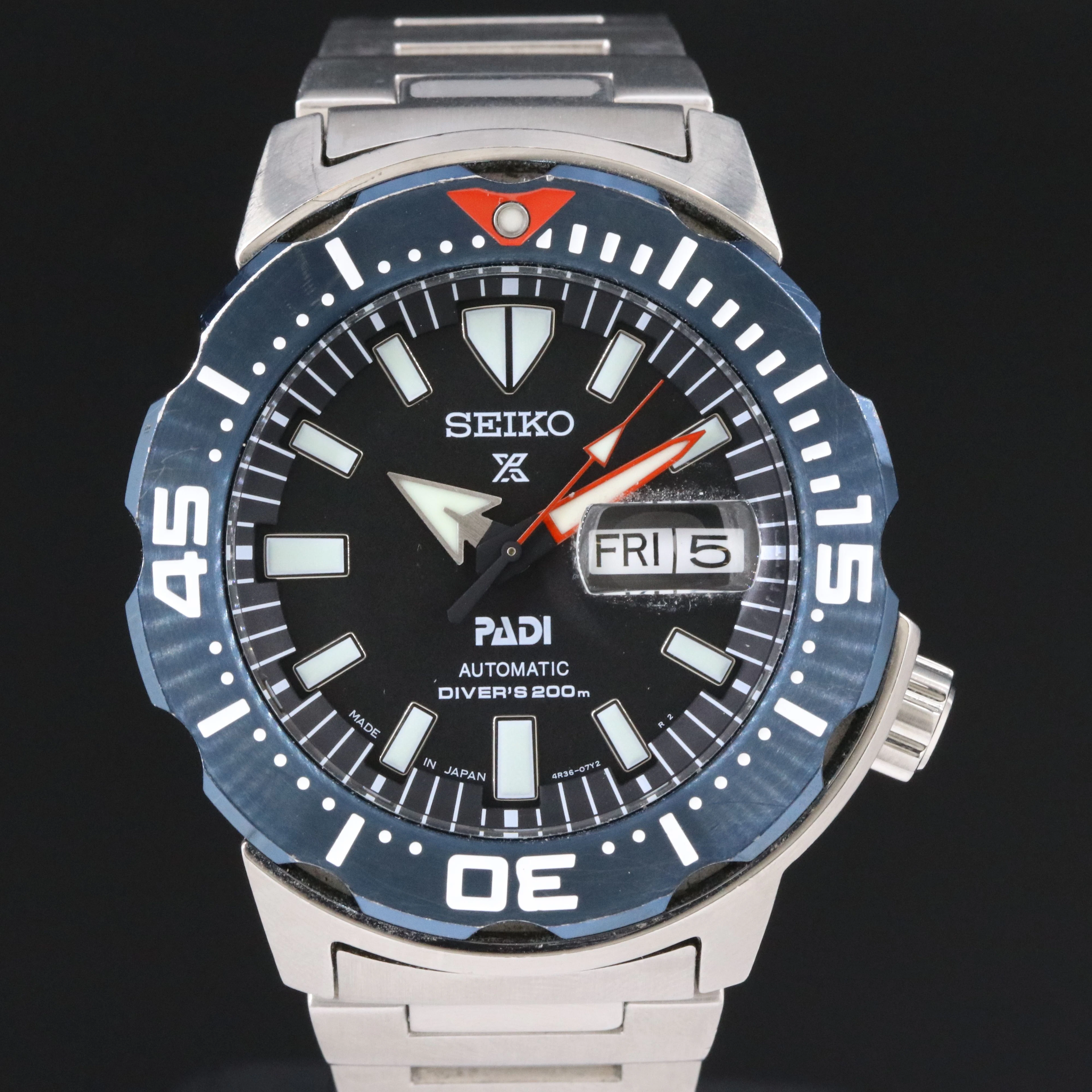 Seiko Prospex Monster PADI Special Edition Watch