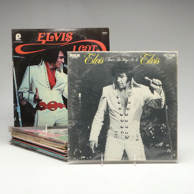 Elvis Presley "That's The Way It Is", "I Got Lucky" and More Records