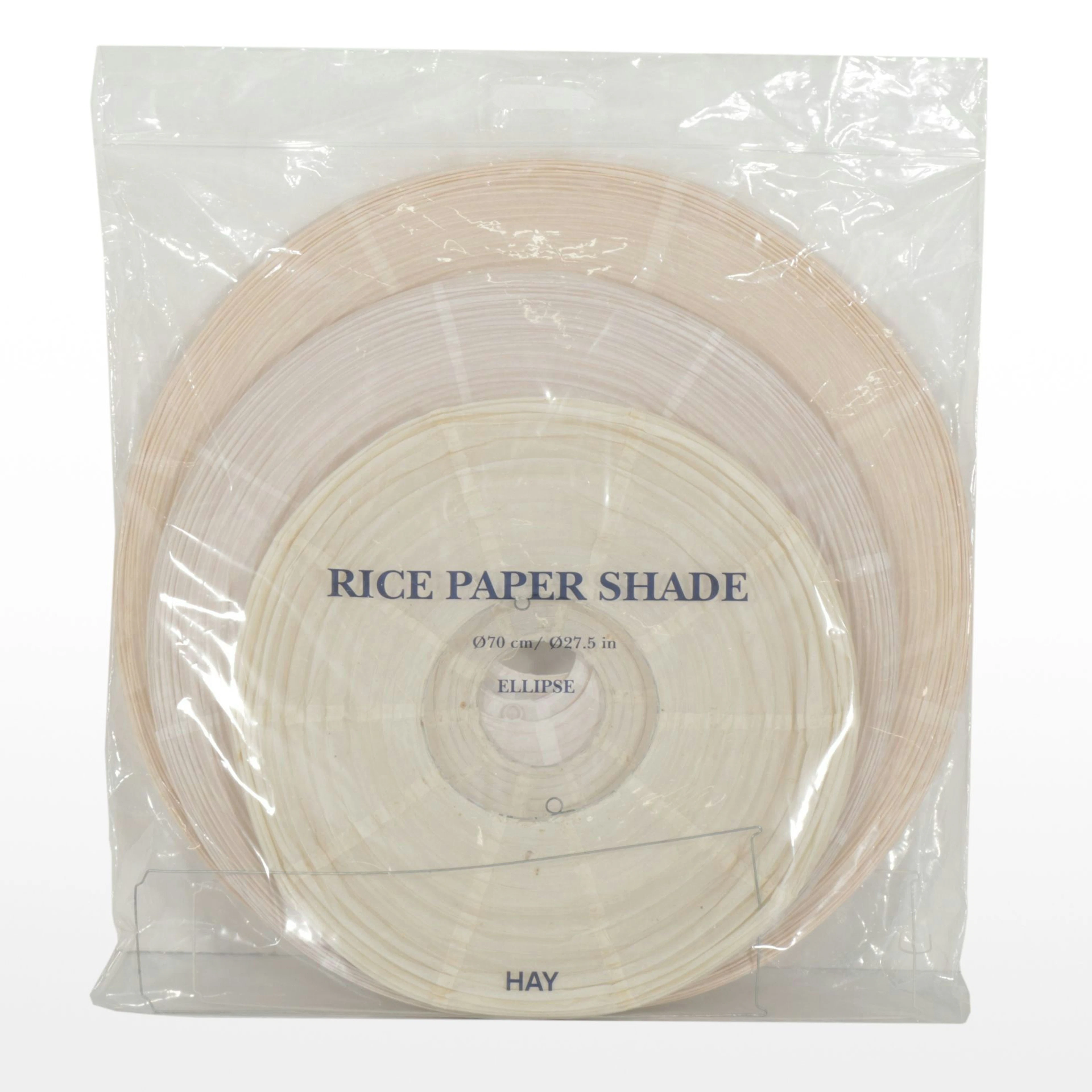 Set of 3 Hay Eclipse Rice Paper Lamp Shades