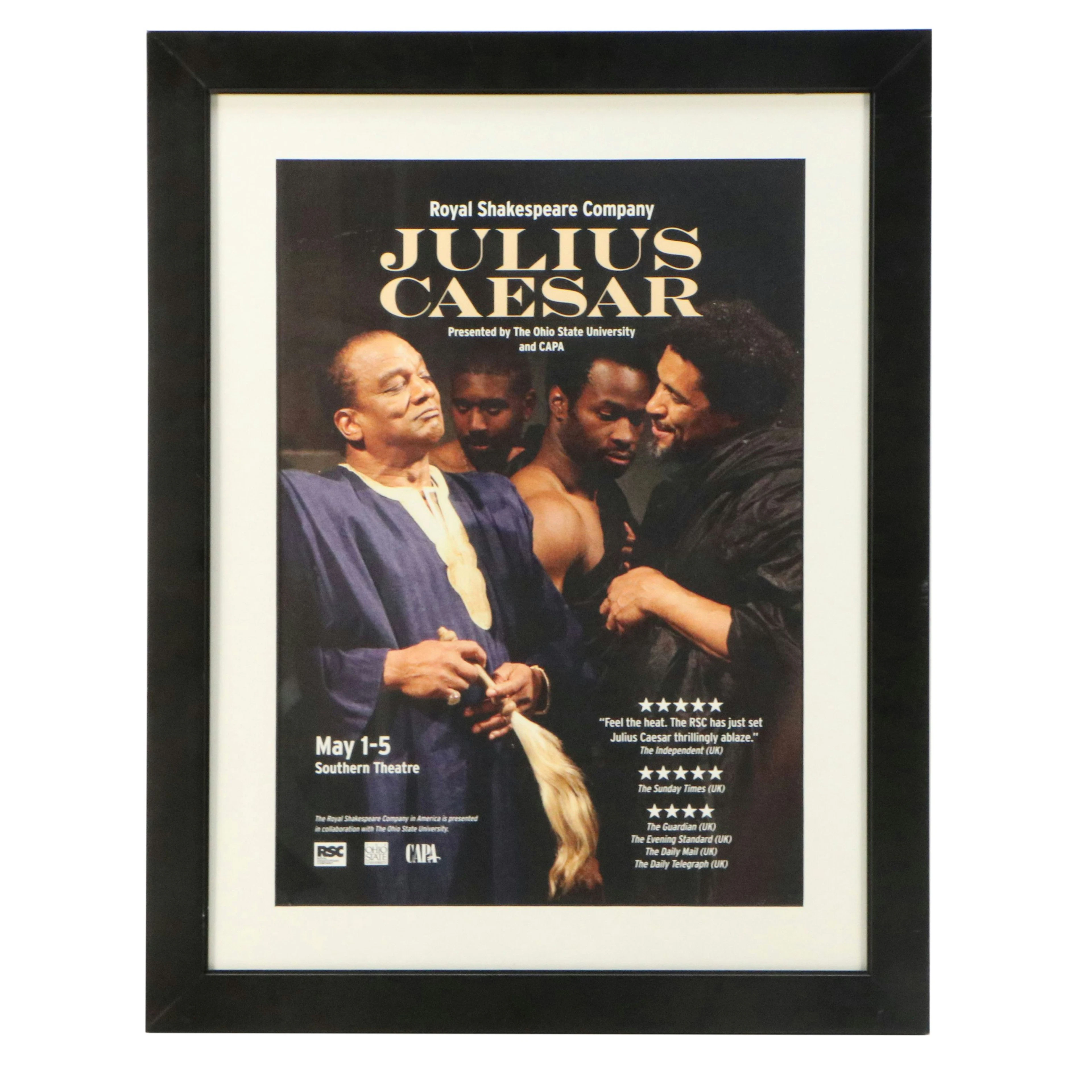 Royal Shakespeare Company Giclée Poster "Julius Caesar"