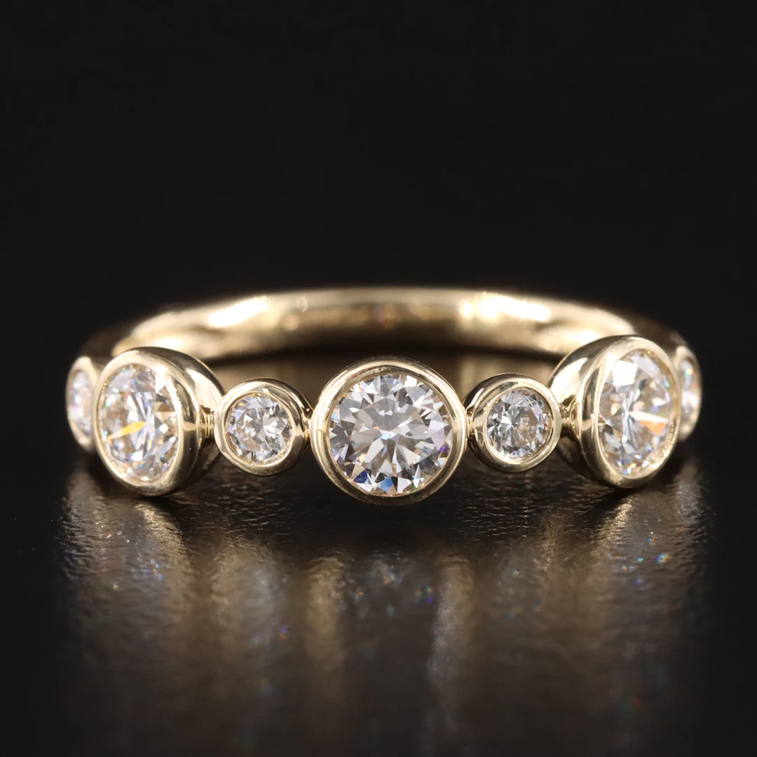 14K 1.00 CTW Lab Grown Diamond Ring with IGI Report