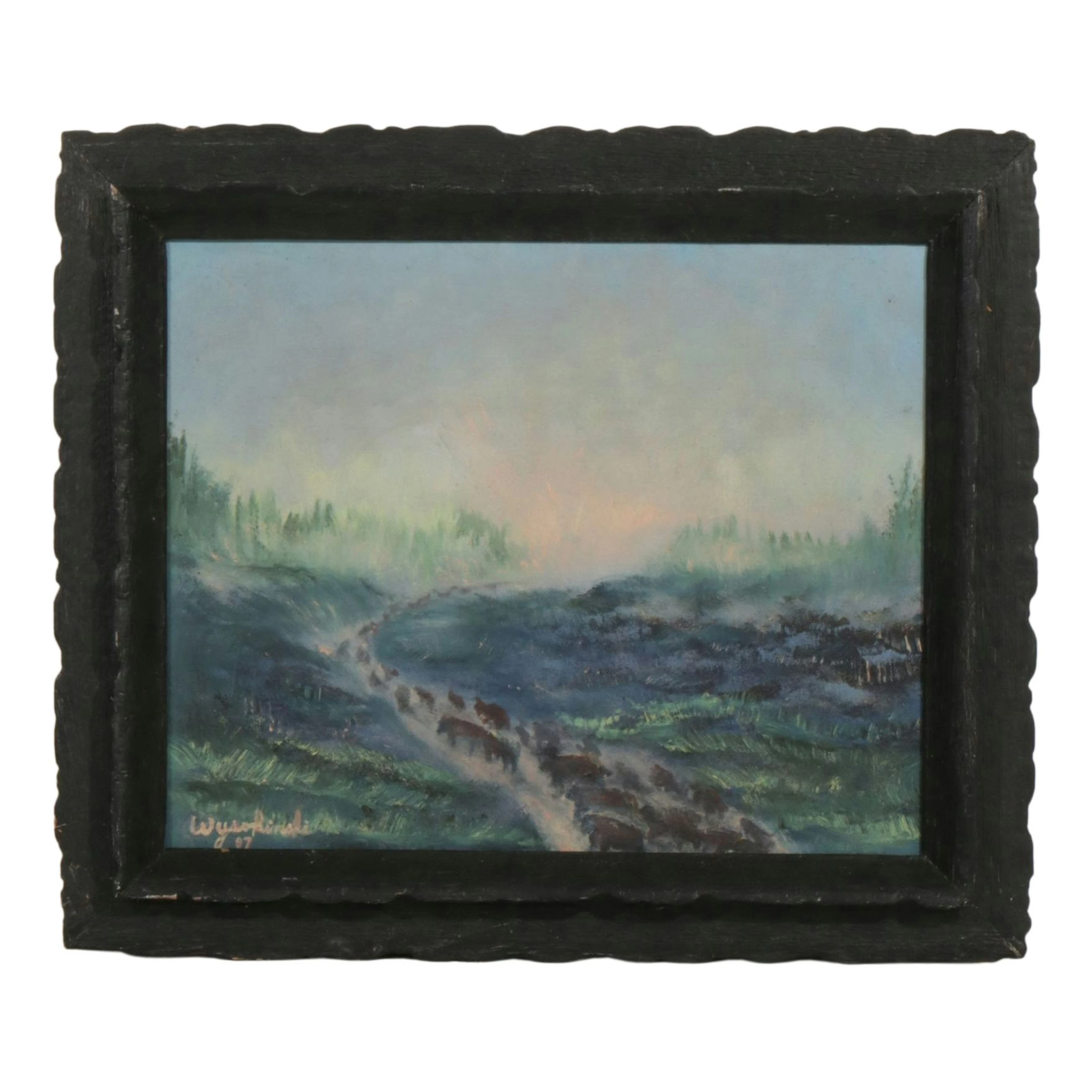 Wysokinski Atmospheric Landscape Oil Painting