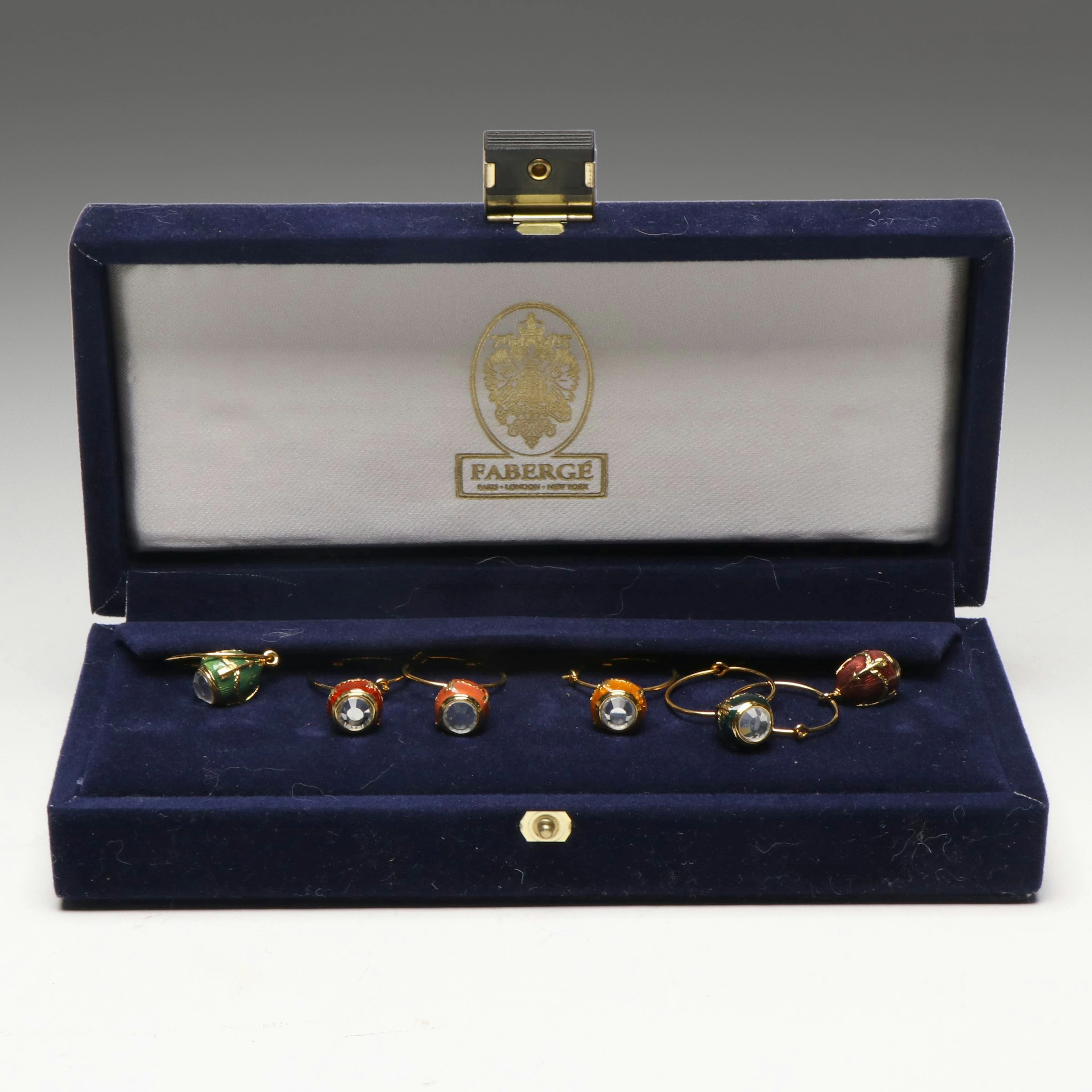 Fabergé Imperial Collection Wine Glass Charms