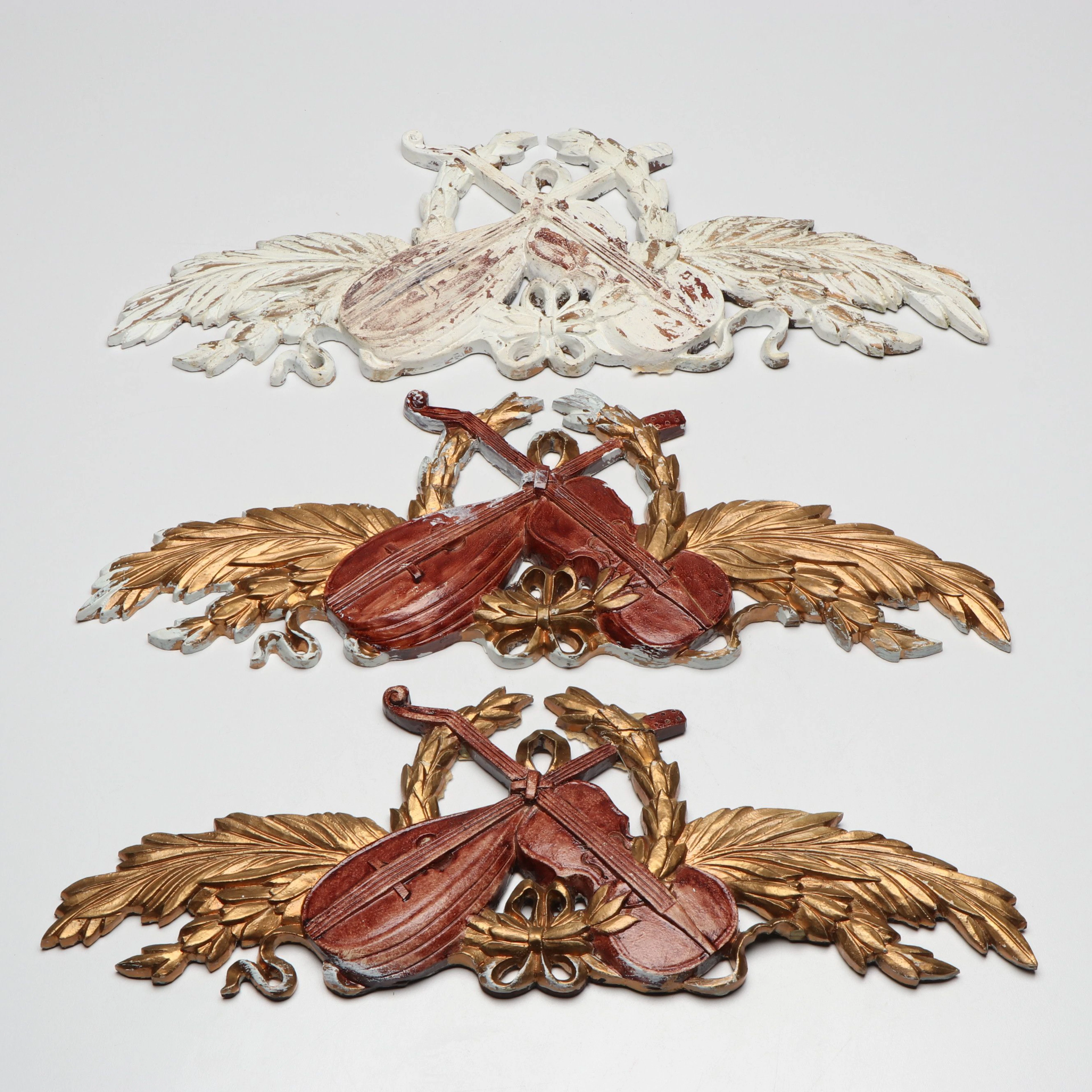 Musical Instruments Wreath Architectural Elements