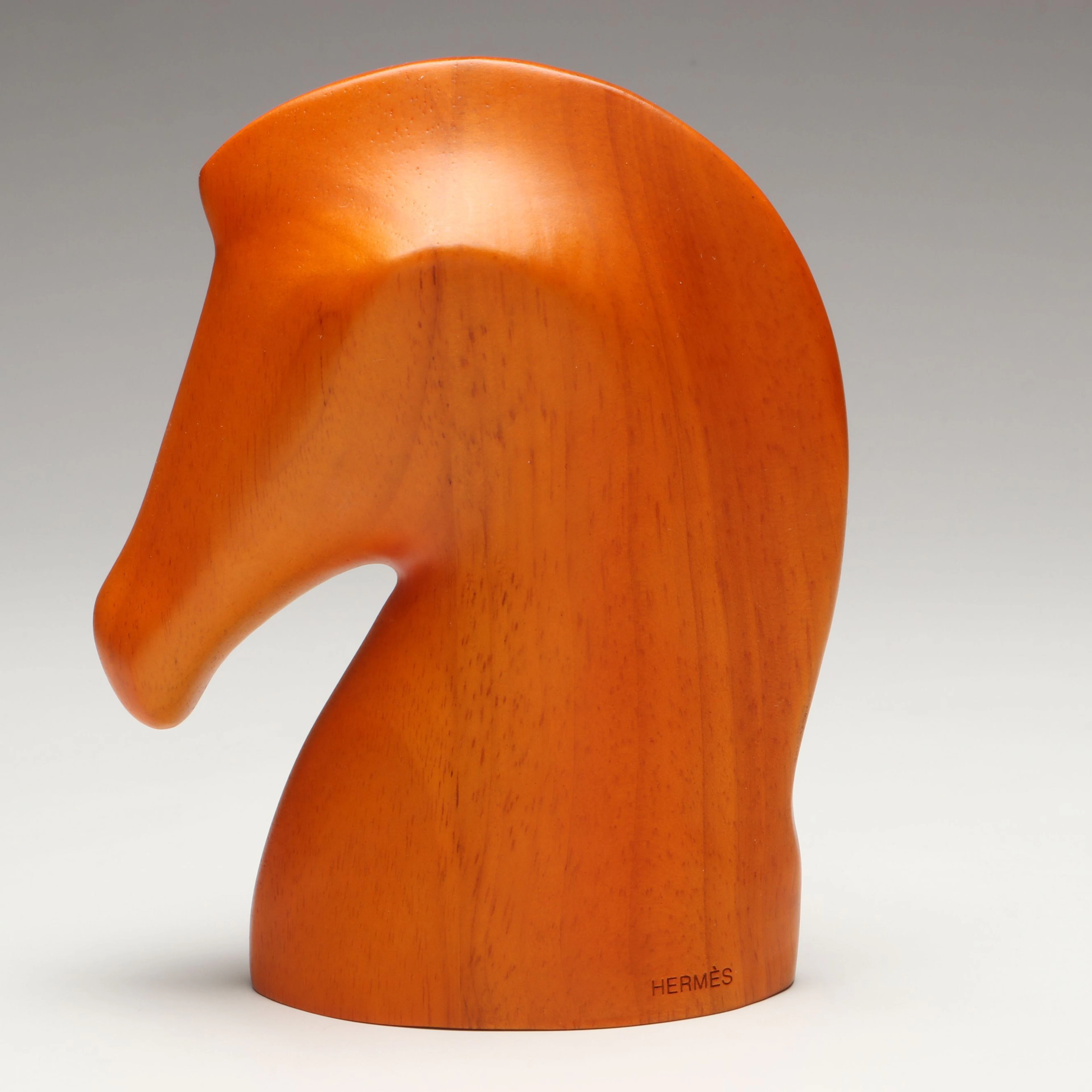 Hermès "Samarcande" Natural Jackwood Paperweight