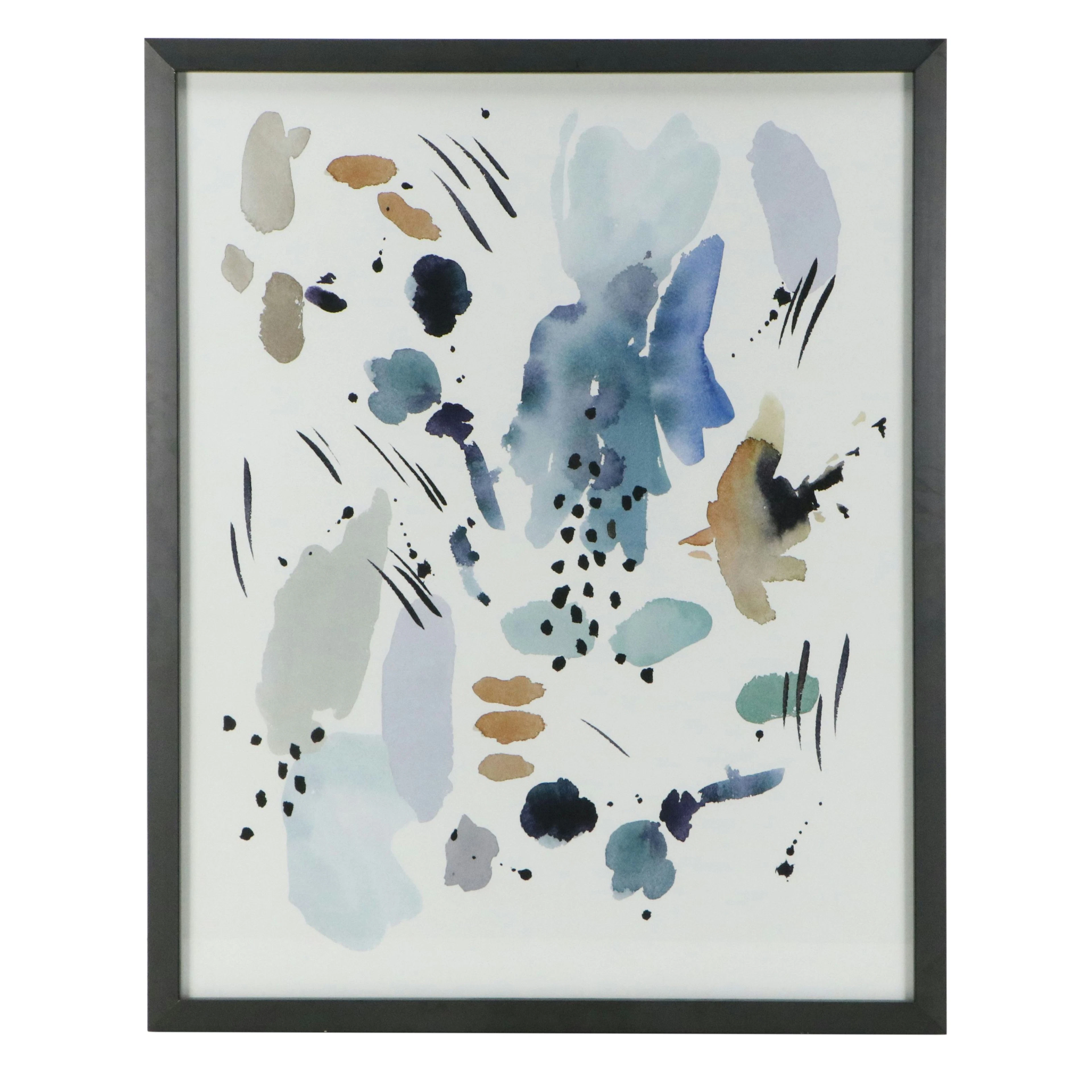 Crate & Barrel Abstract Giclée After Kelly Ventura