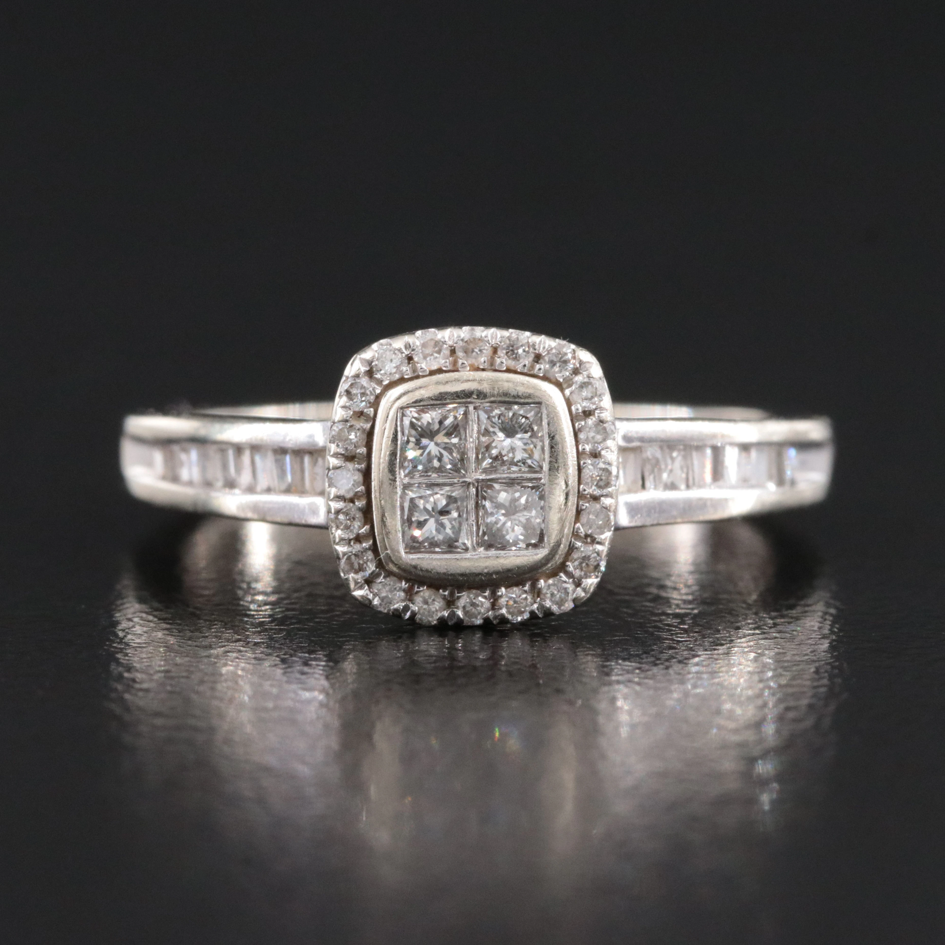 10K 0.50 CTW Diamond Ring