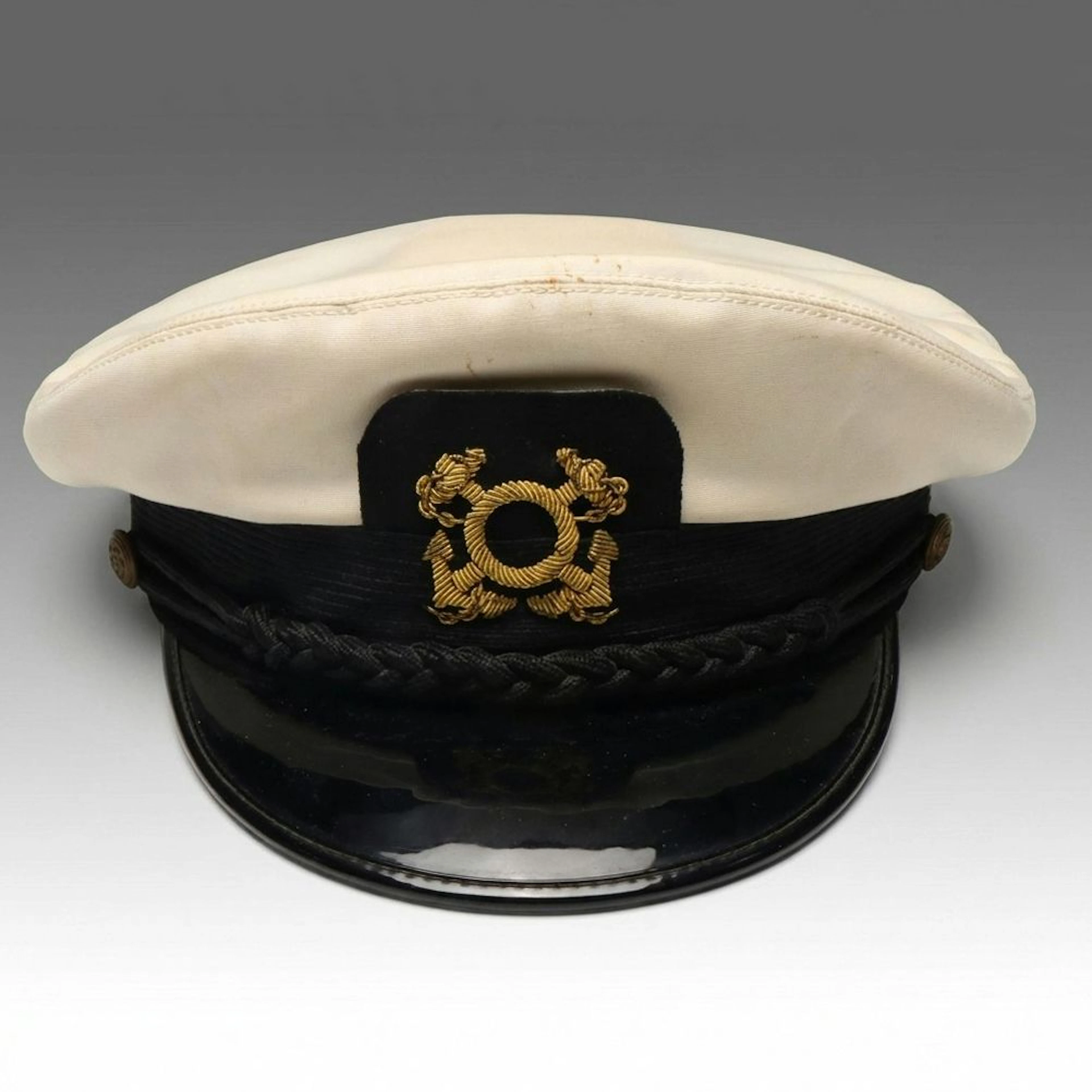 Brooks Brothers Marine Peaked Captain's Cap, Vintage