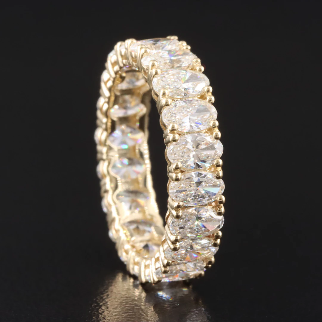 14K 3.64 CTW Lab Grown Diamond Eternity Band