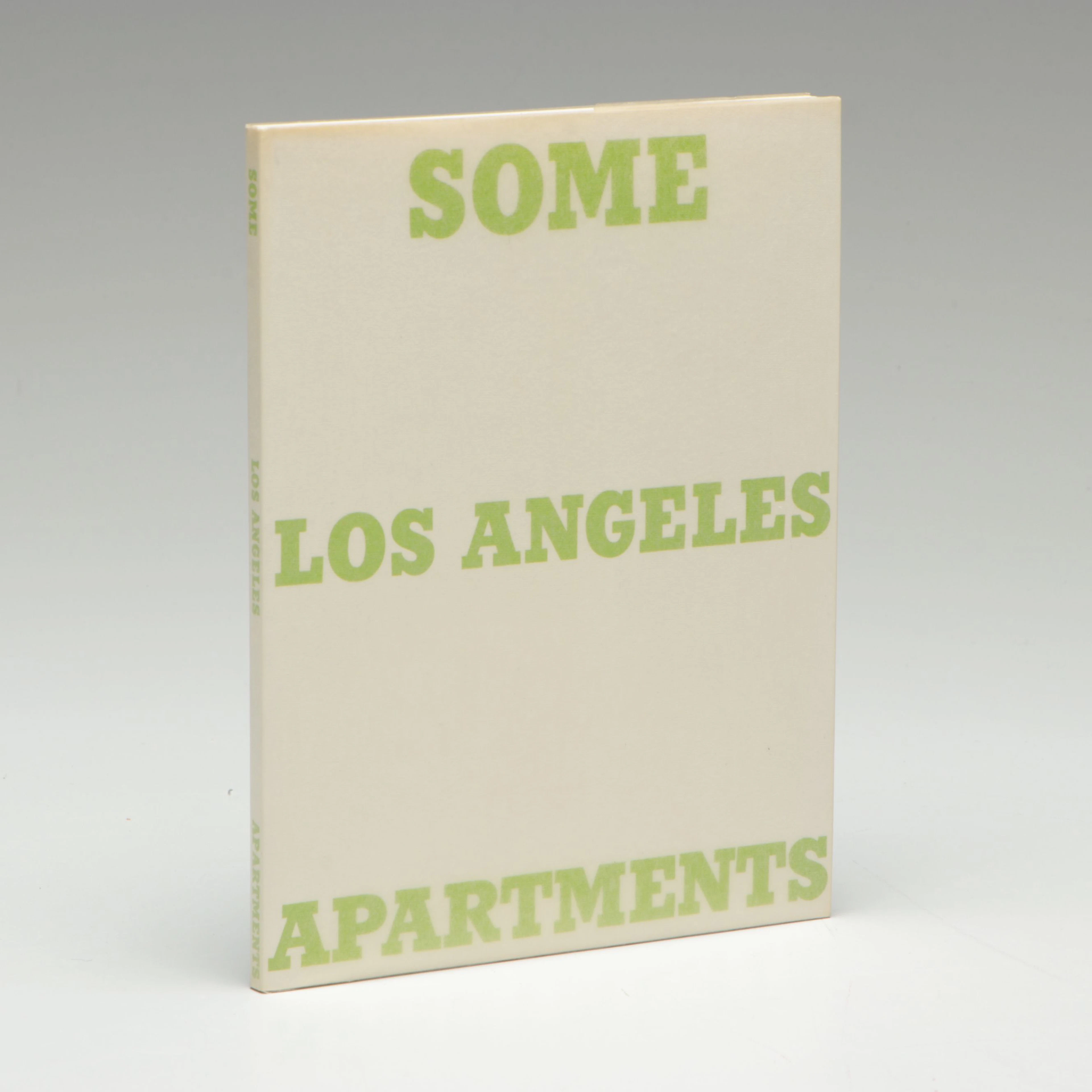 Signed Second Edition "Some Los Angeles Apartments" by Edward Ruscha, 1970