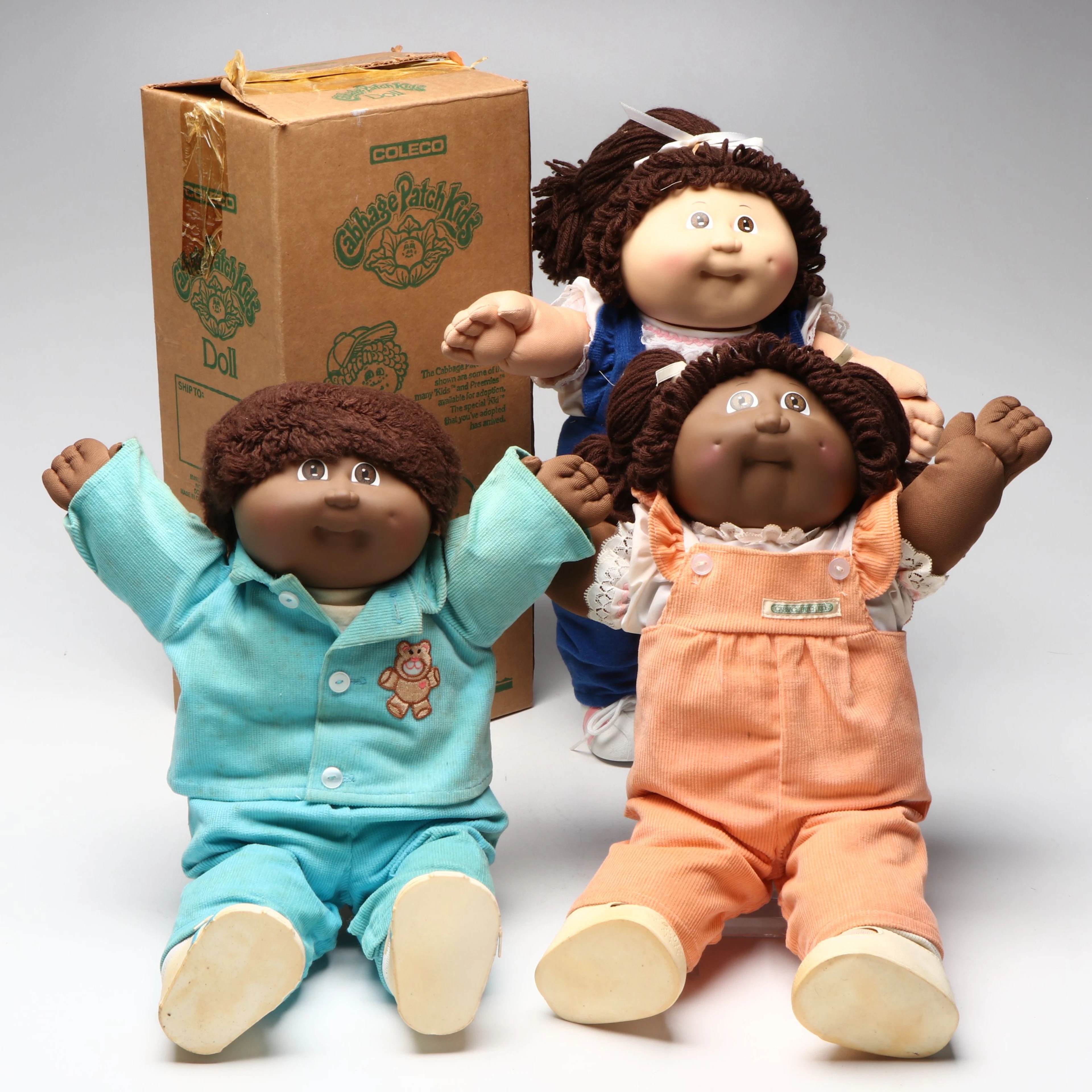 Coleco and Other Vintage Cabbage Patch Kids Dolls, 1980s