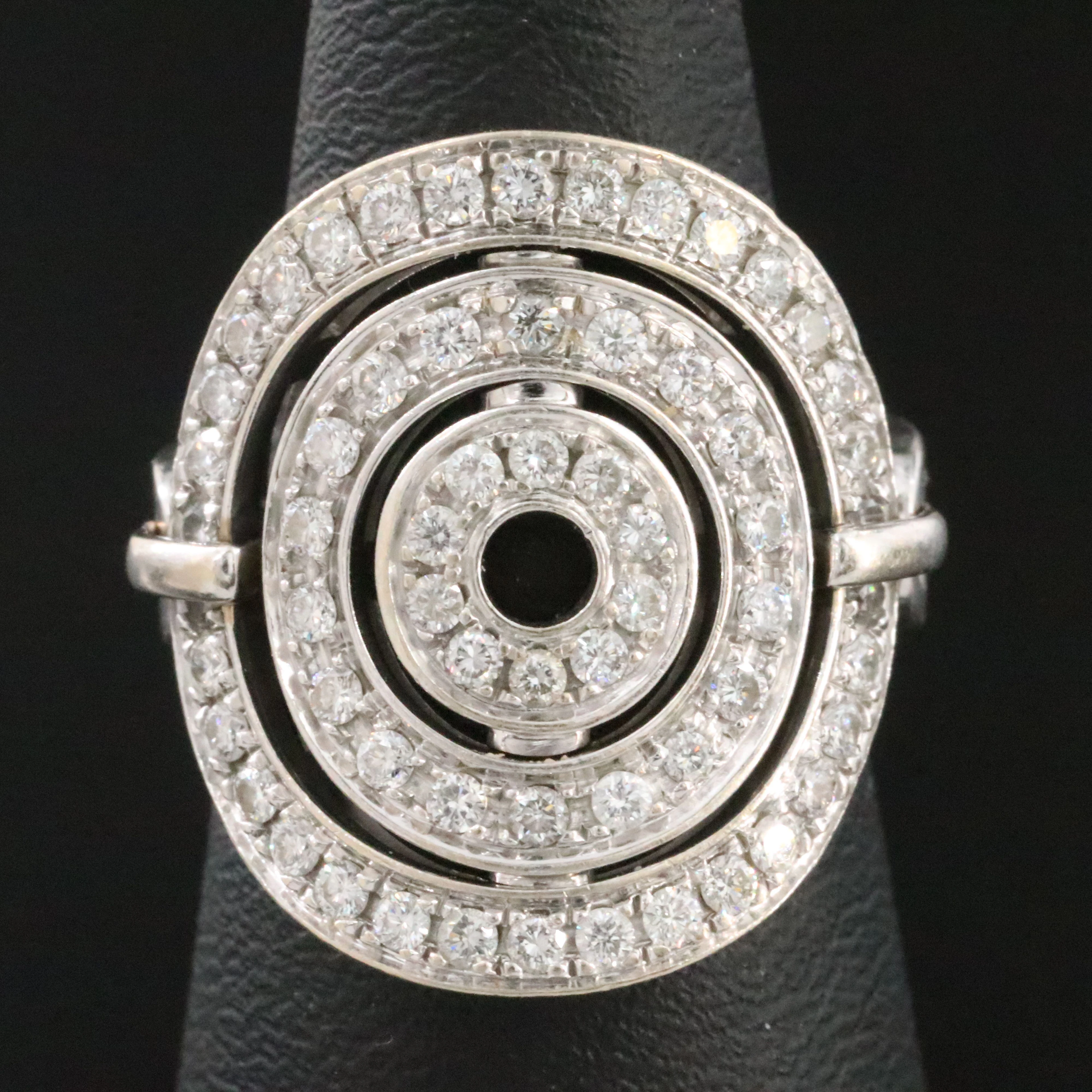 Bulgari Bvlgari Astral Cerchi 18K 0.93 CTW Diamond Ring, Vintage