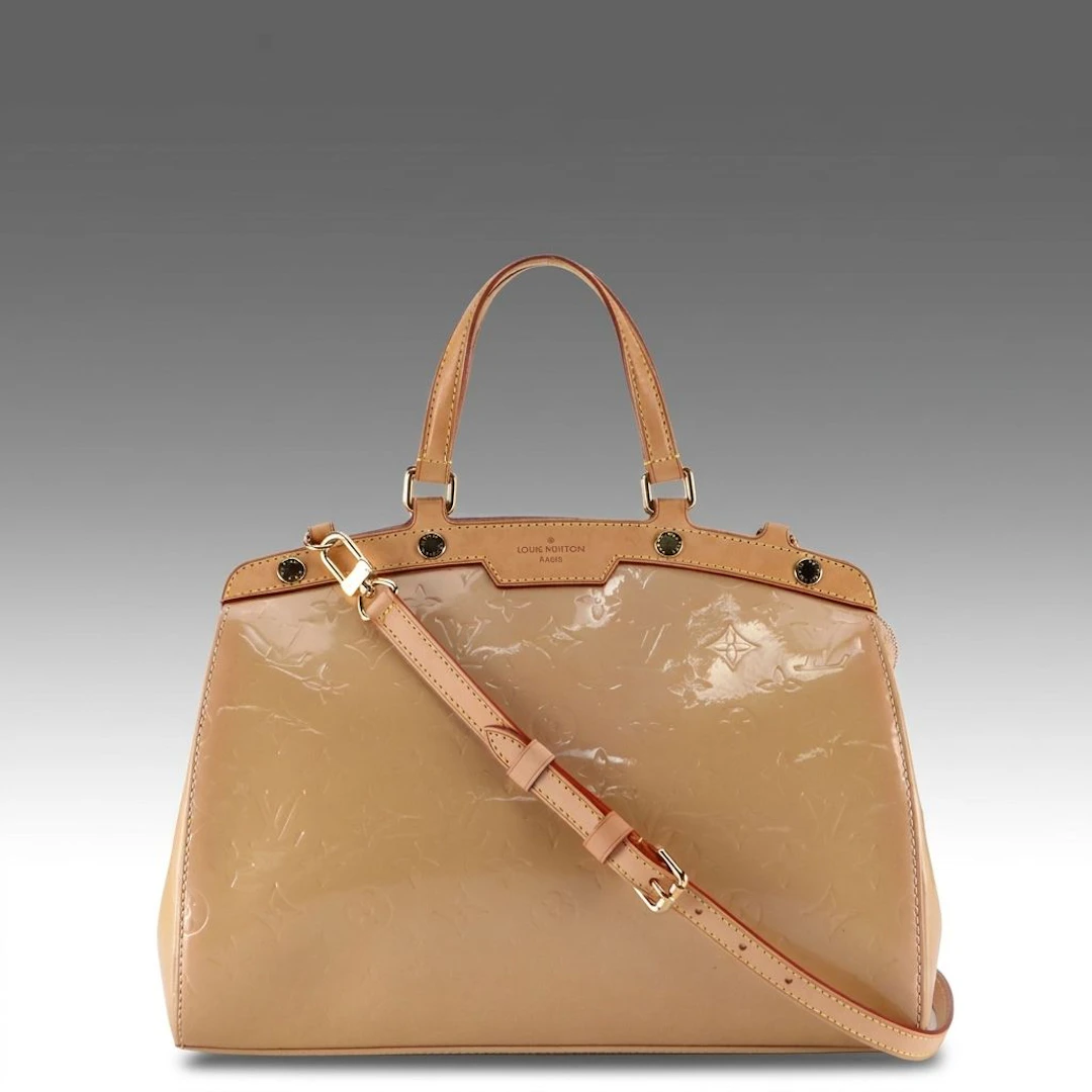 Louis Vuitton Brea MM Two-Way Bag in Monogram Vernis