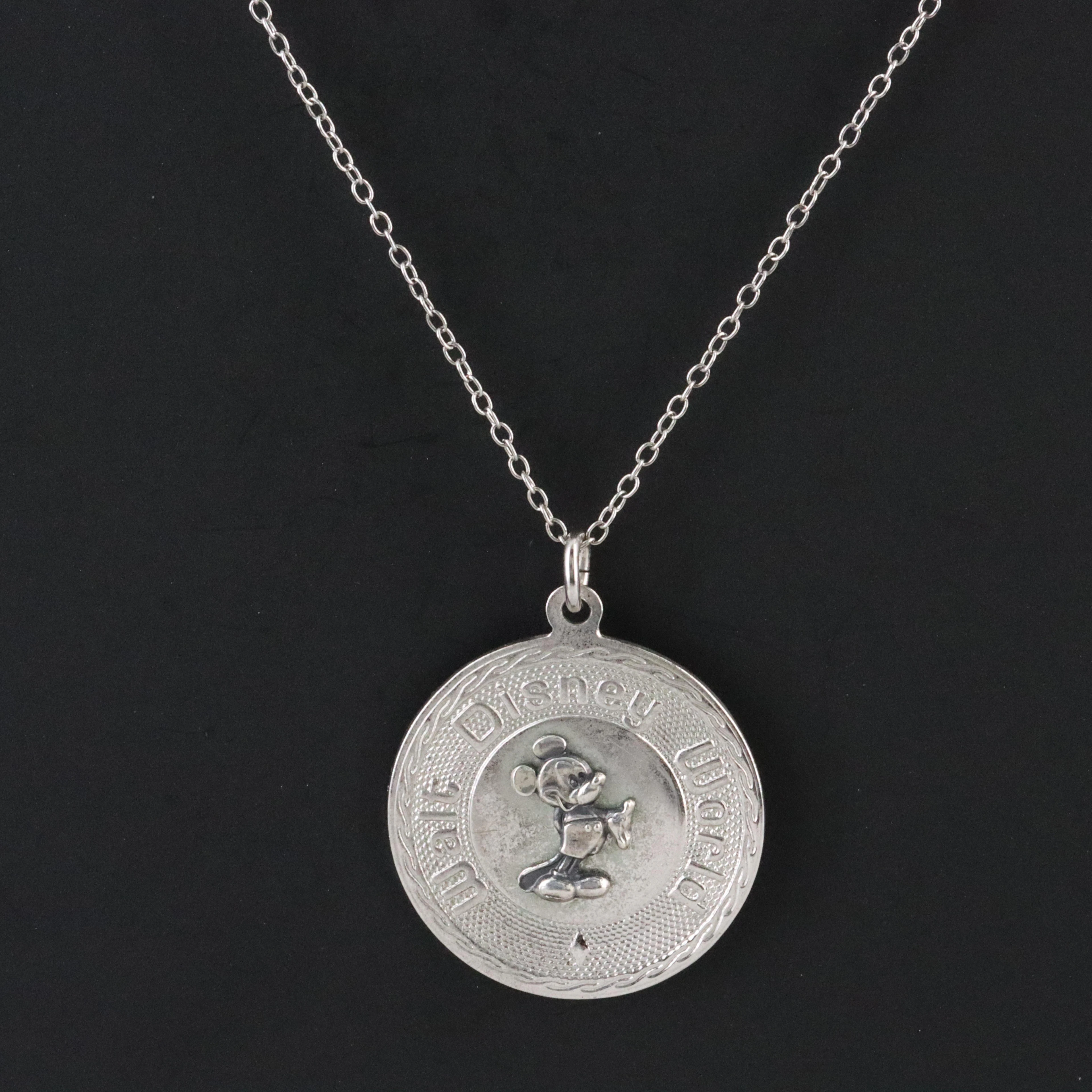 Disney Sterling Pendant Necklace