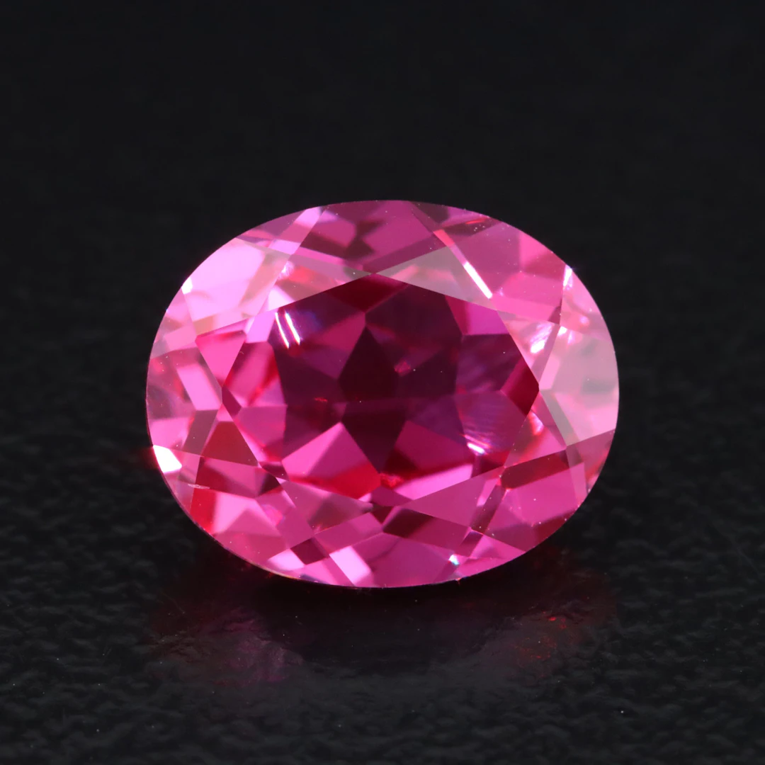 Loose 4.90 CT Lab Grown Pink Sapphire