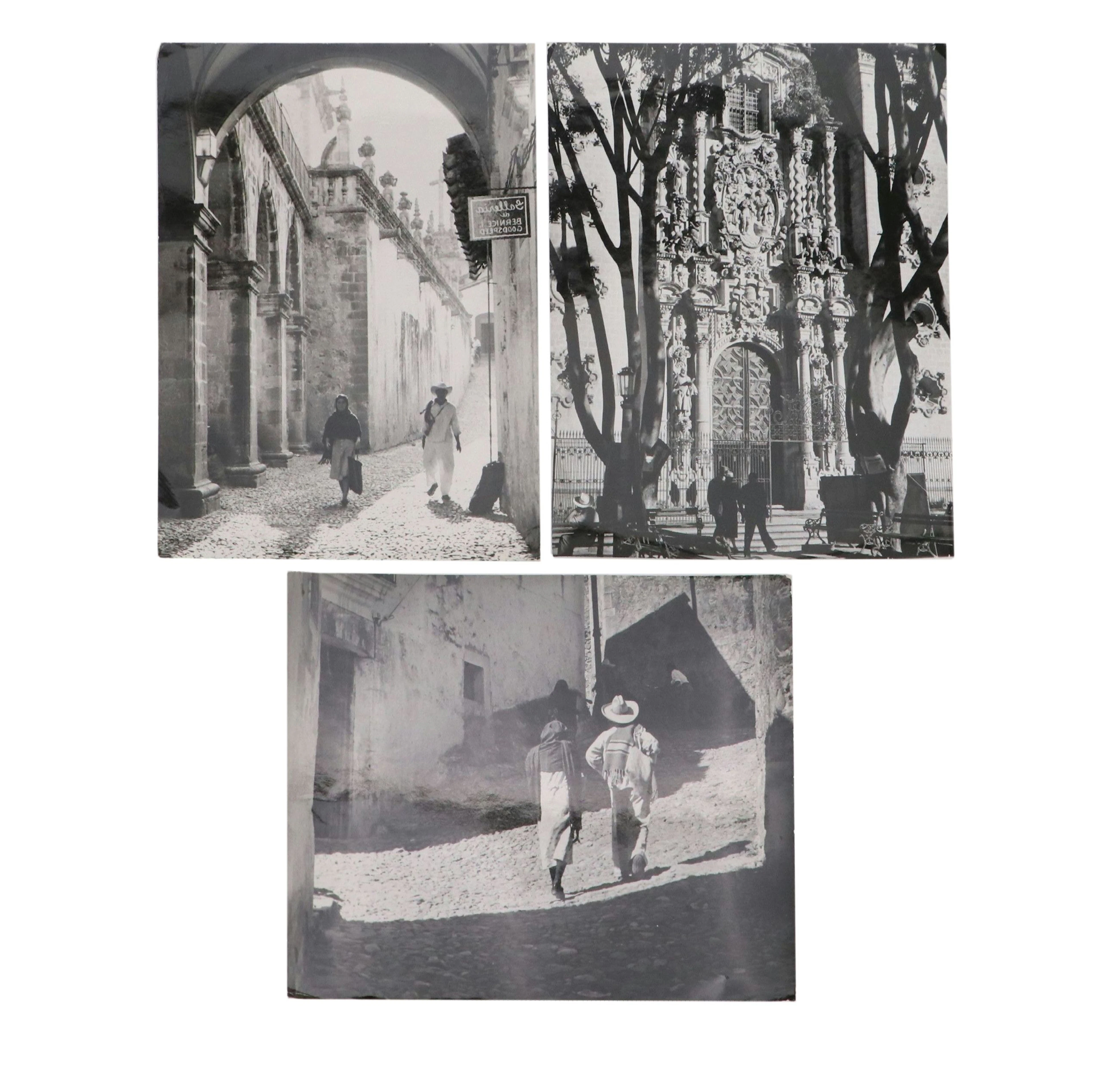 Bernard G. Silberstein Cityscape Silver Gelatin Photographs of Mexico