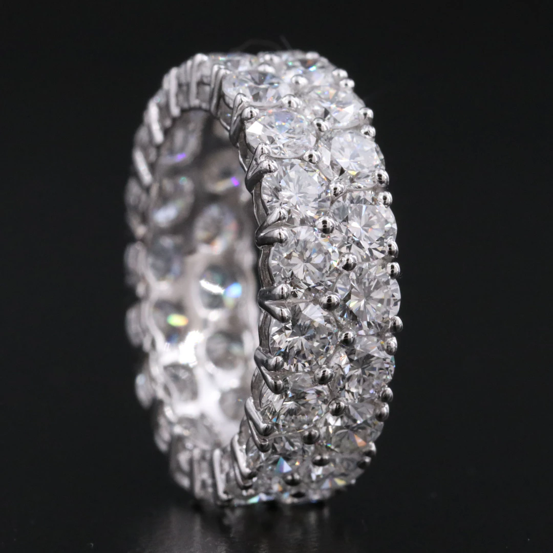 14K 6.08 CTW Lab Grown Diamond Eternity Band