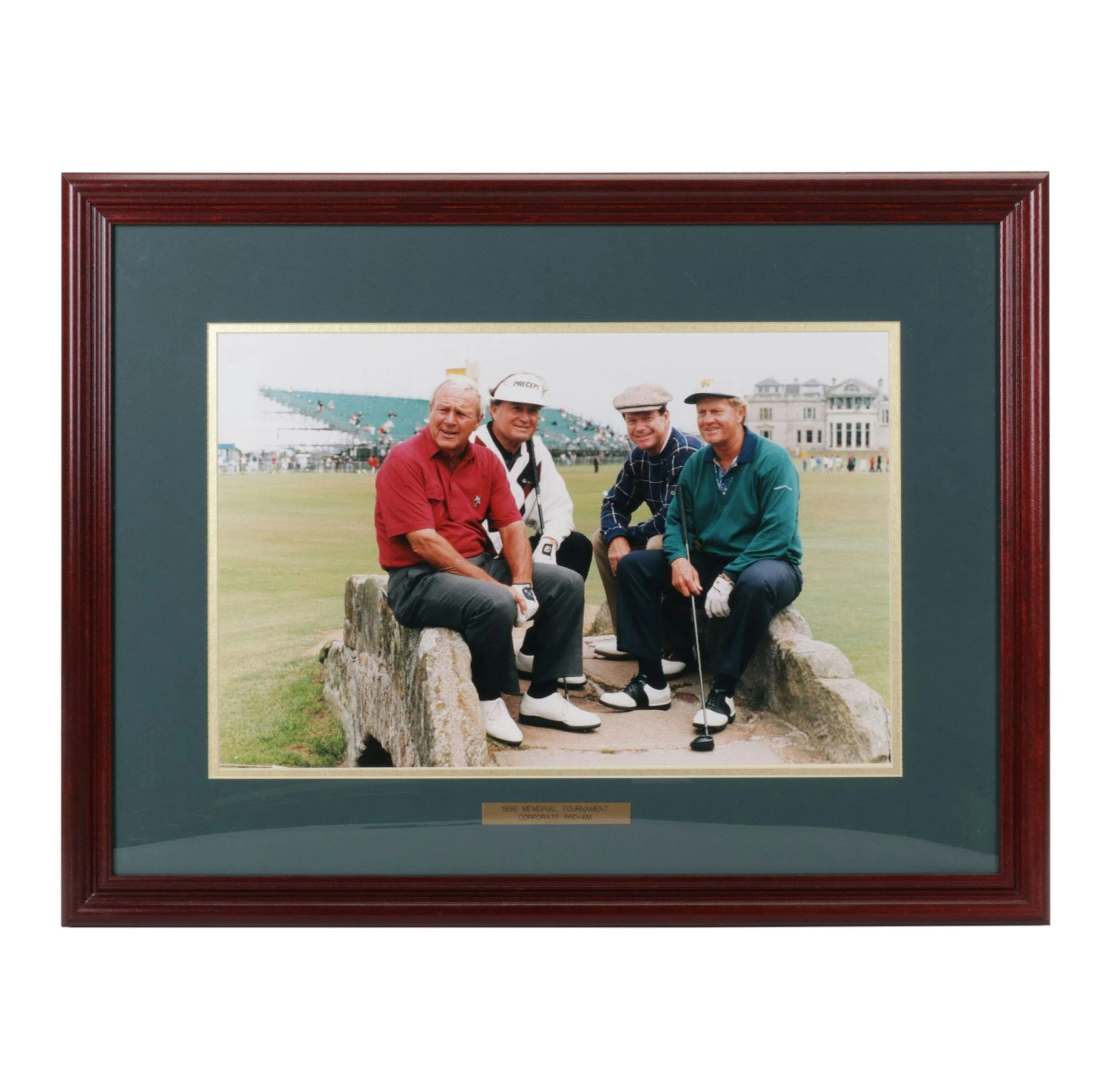 Color Photograph of Raymond Floyd, Arnold Palmer, Tom Watson, and Jack Nicklaus