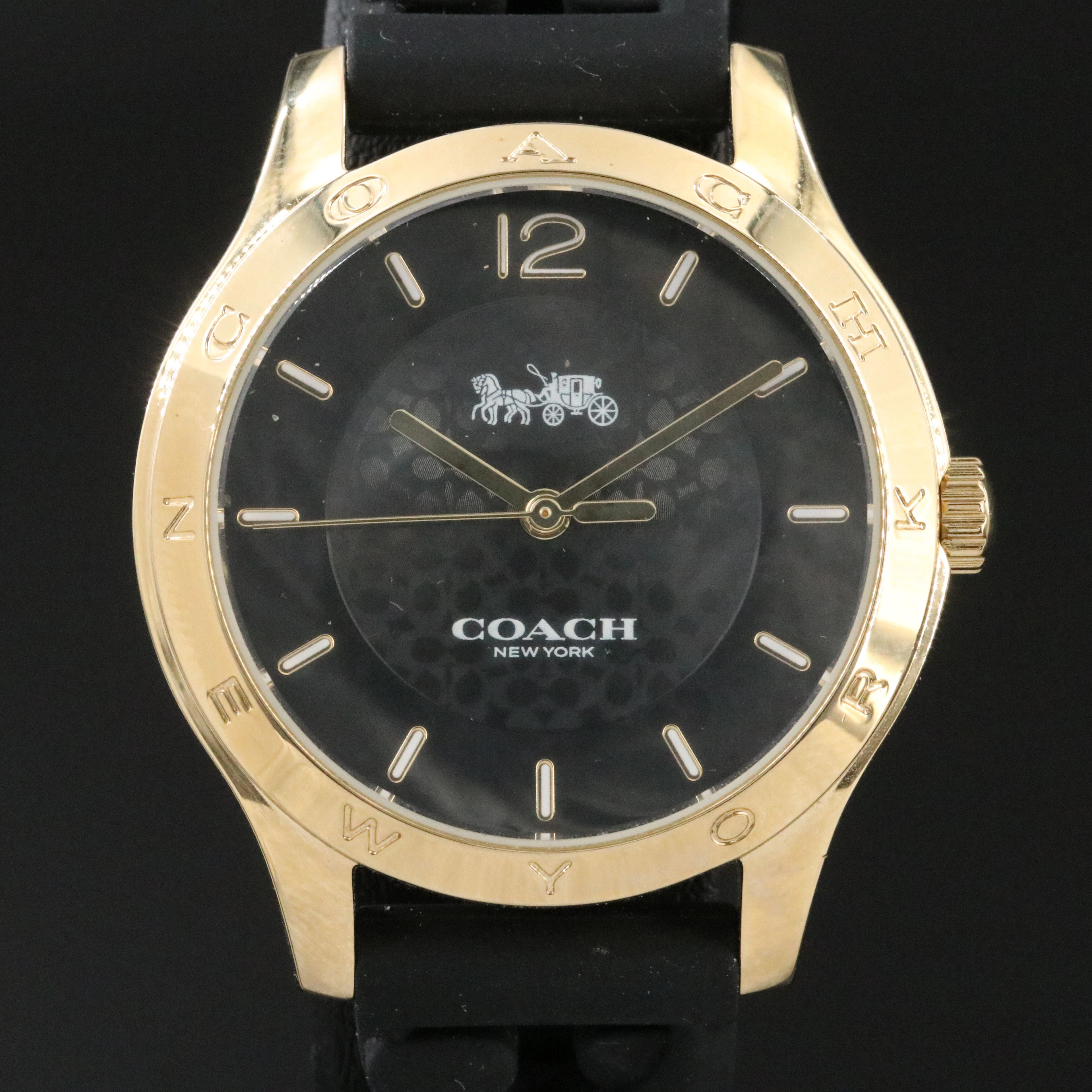 Coach Maddy Logo Dial Stainless Steel Quartz Watch