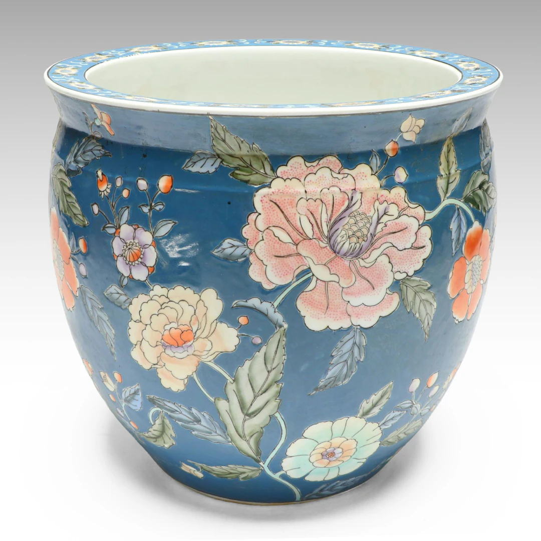 Chinese Porcelain Planter Bowl