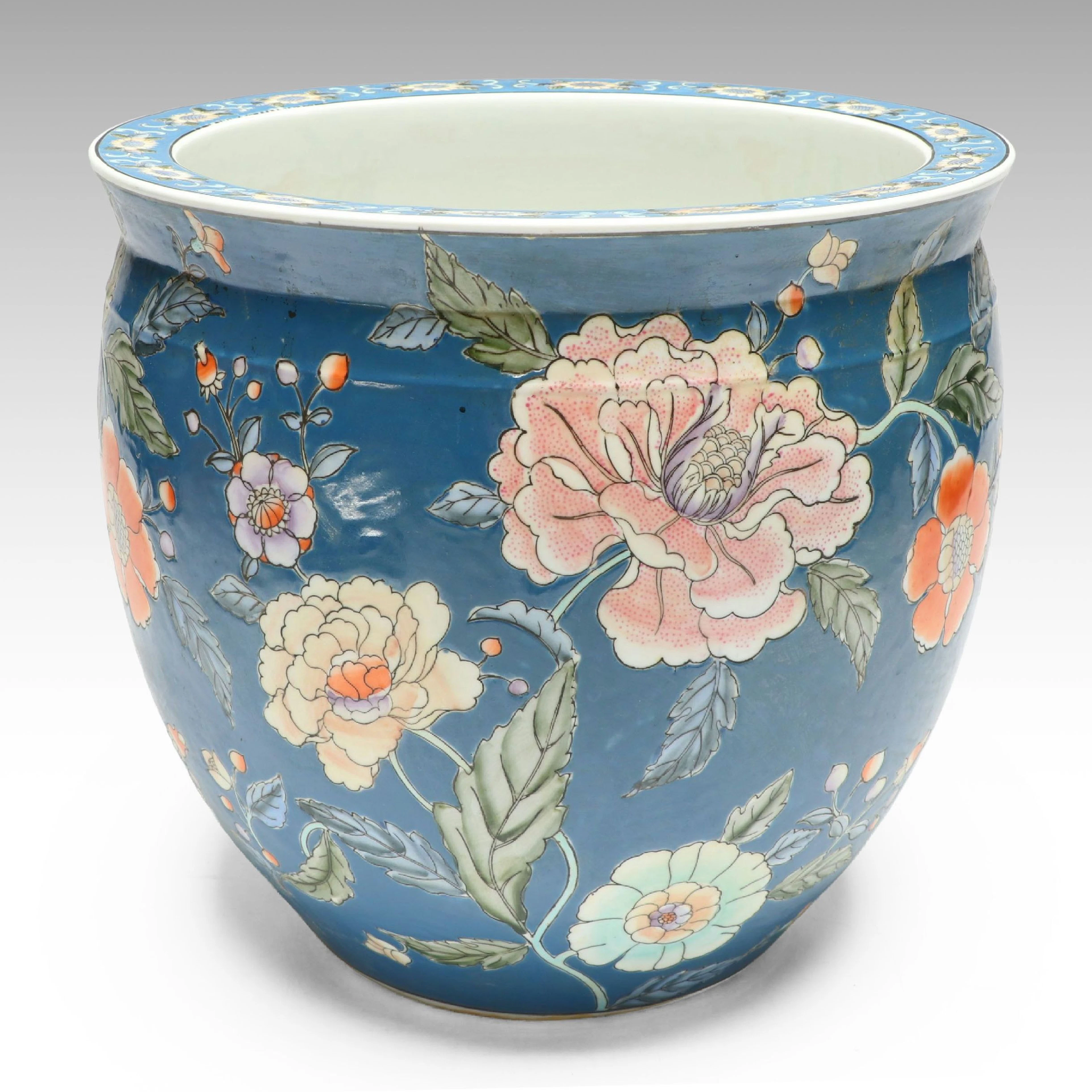Chinese Porcelain Planter Bowl