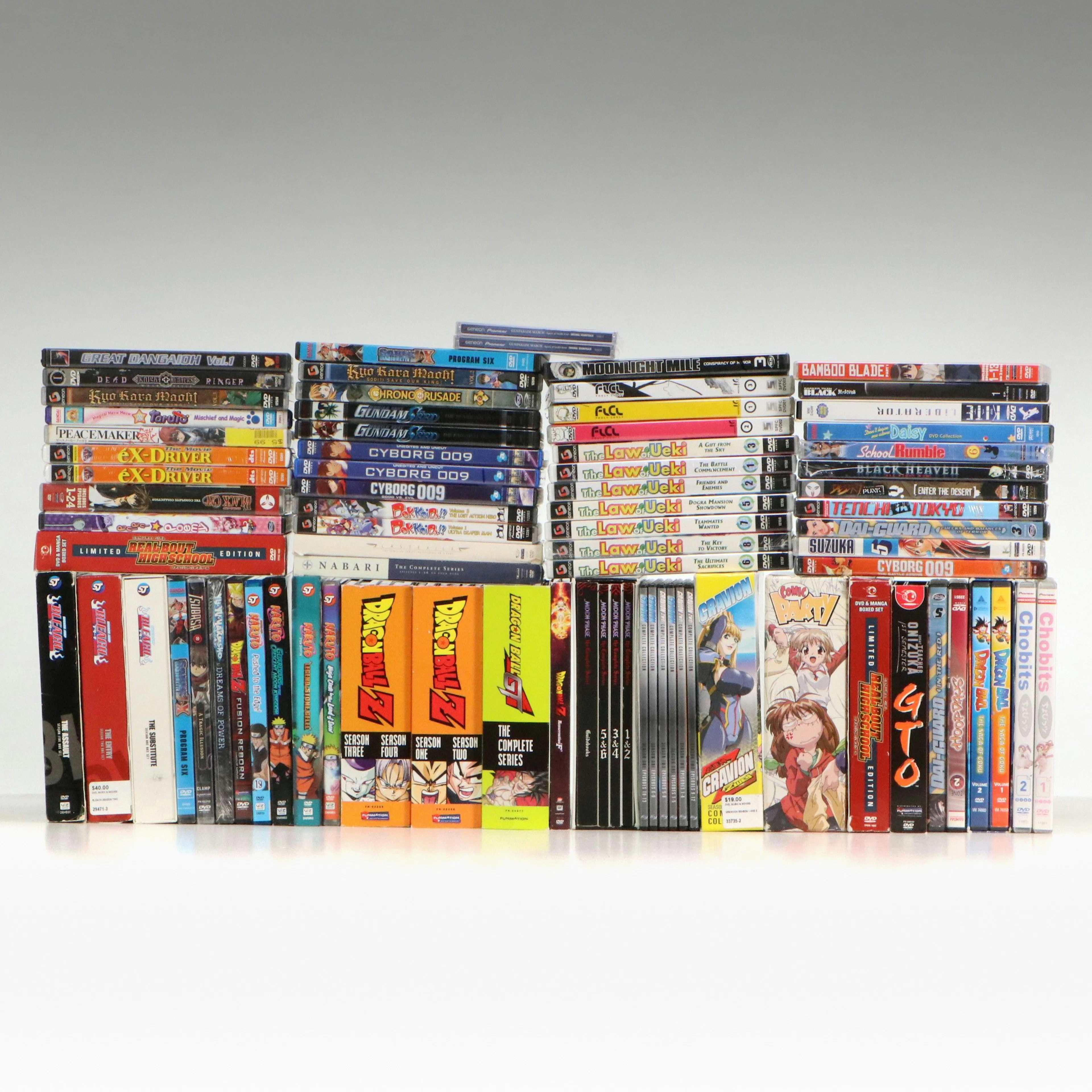 "Dragon Ball Z," "Bleach," "Naruto," and More Anime DVDs