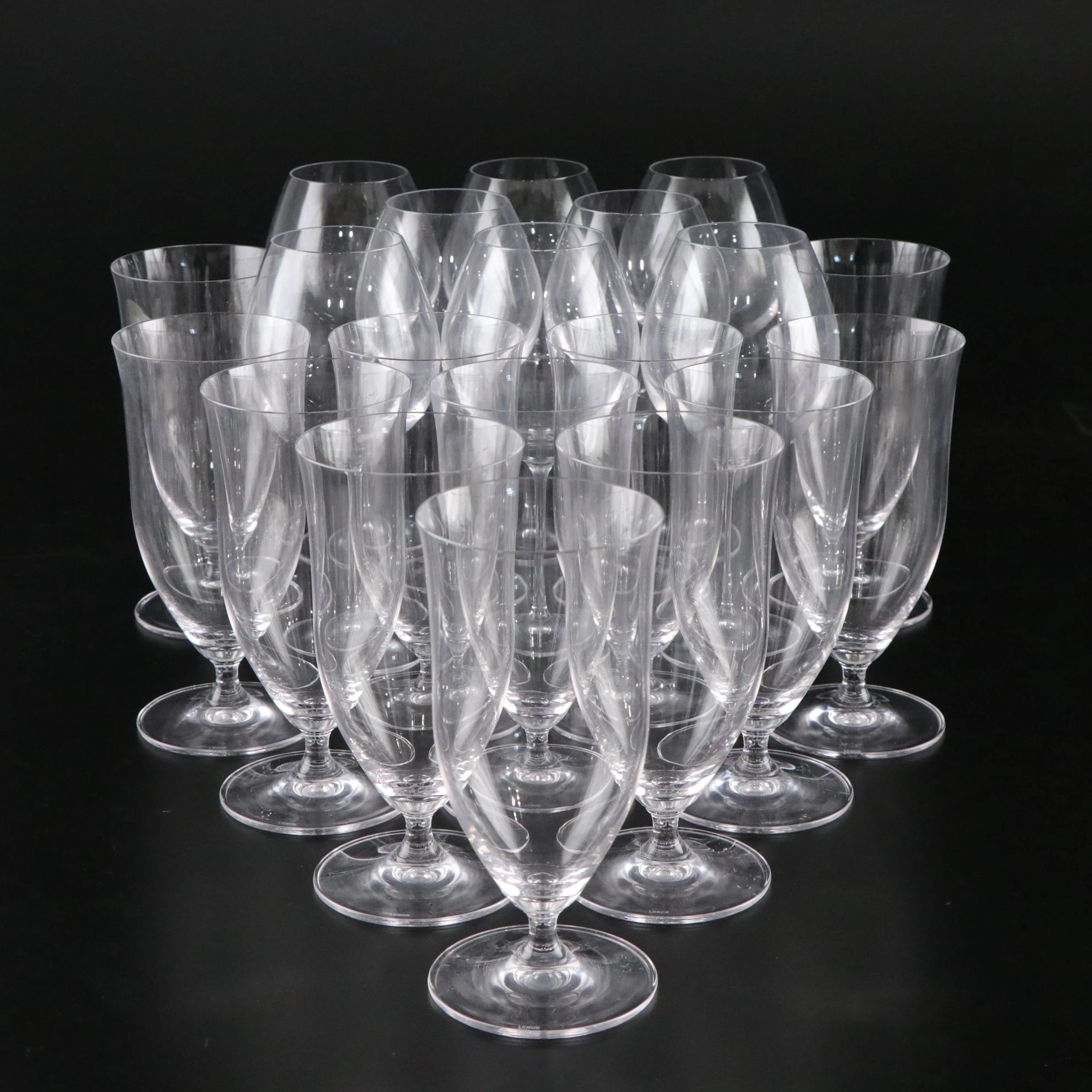 Lenox "Tuscany Classics" Wine Stems and Iced Tea Glasses