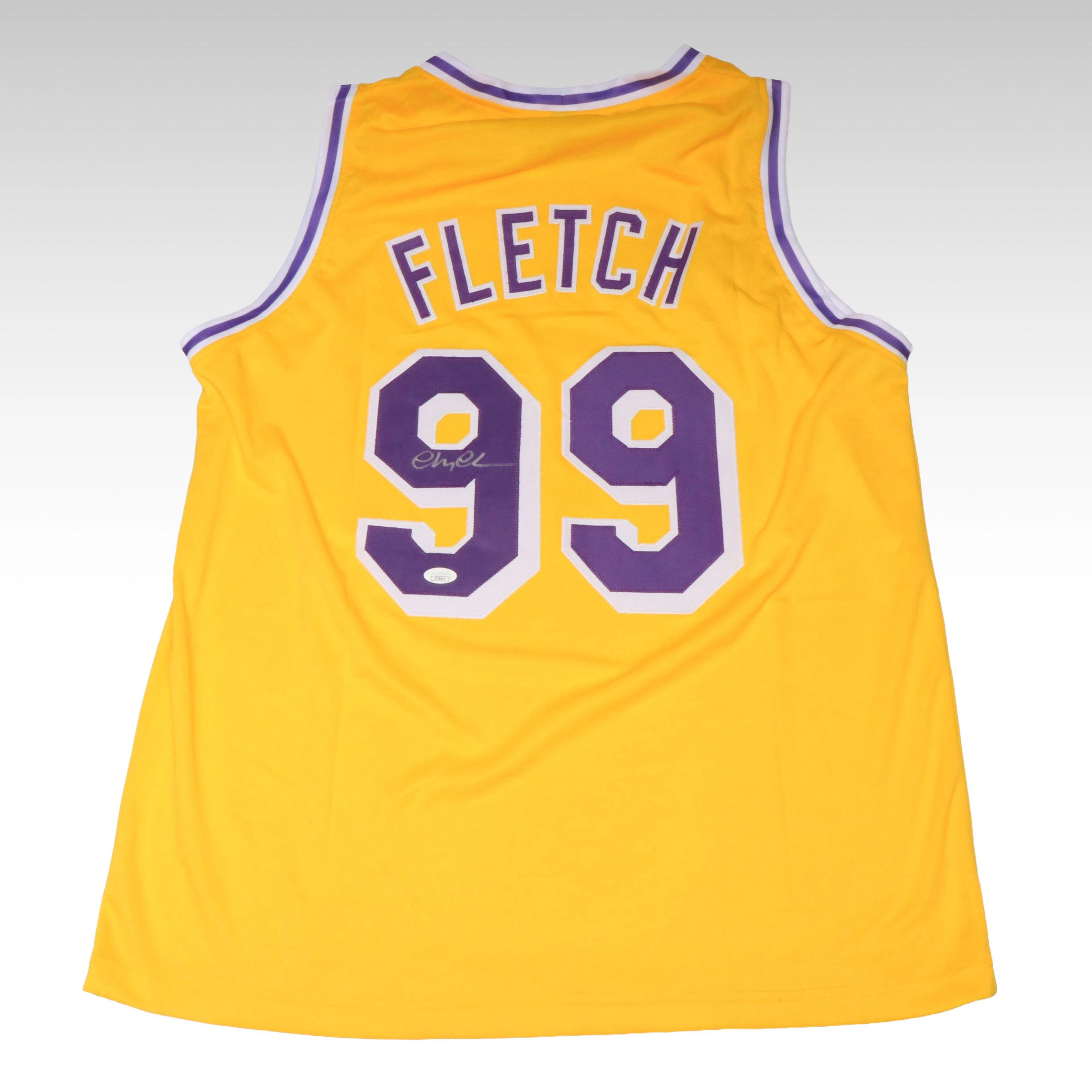 Chevy Chase Signed "Fletch" Los Angeles Lakers Basketball Jersey, JSA