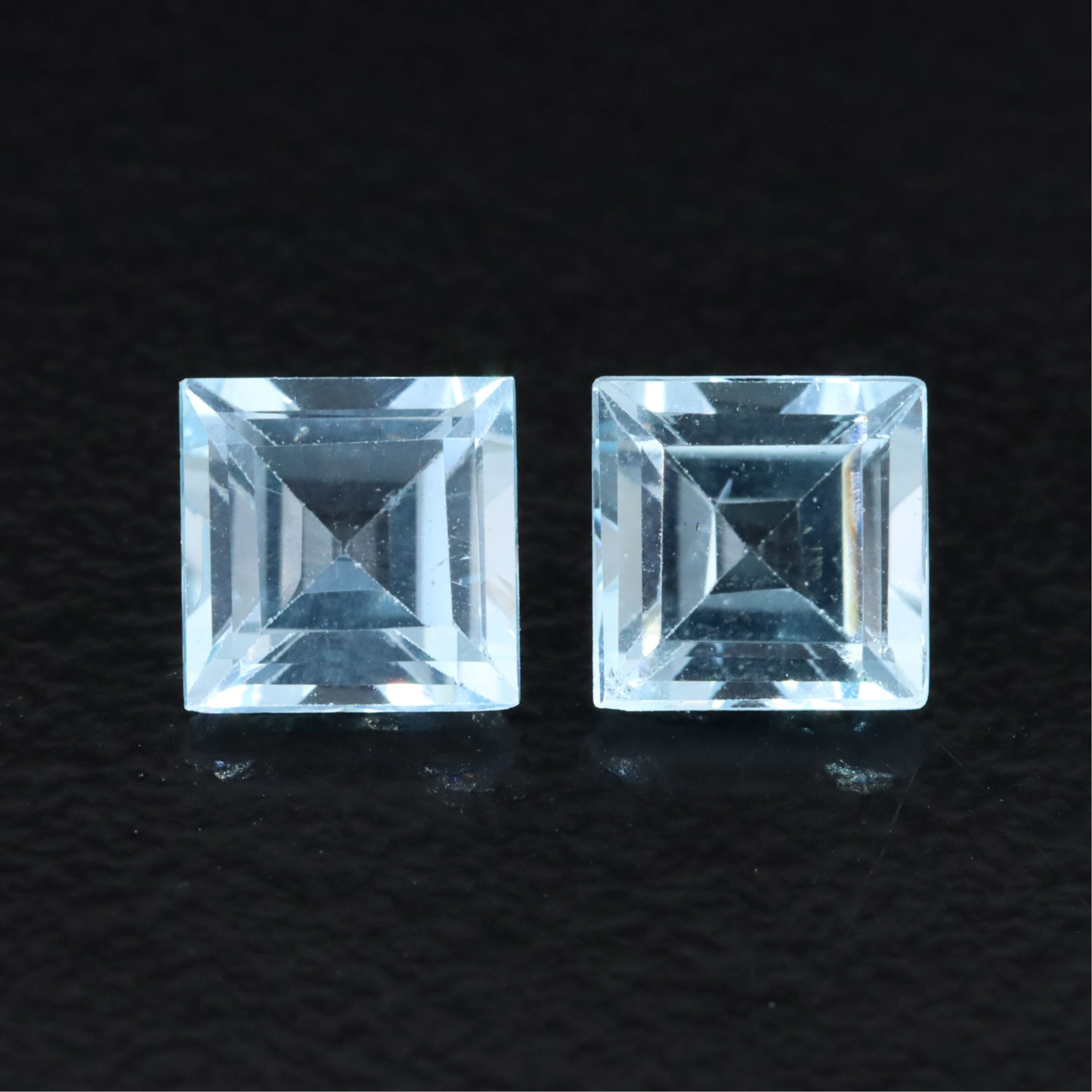 Loose 2.67 CTW Sky Blue Topaz Pair